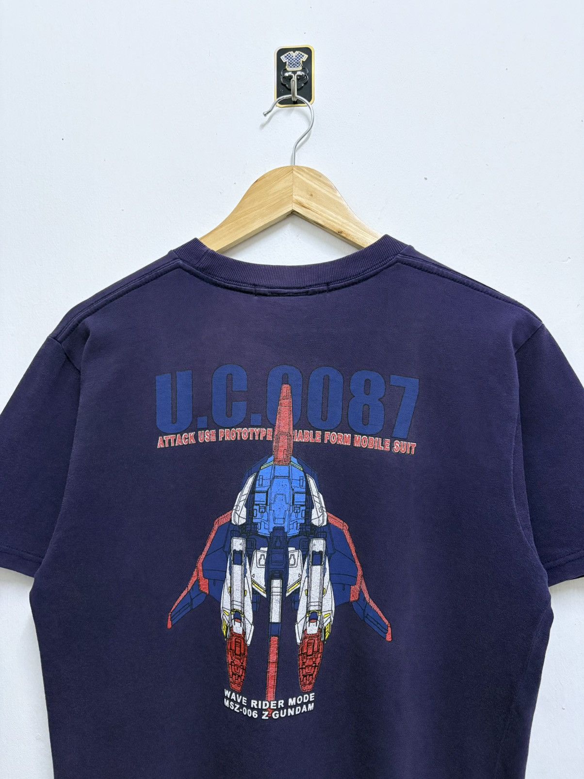 Japanese Brand Vintage 90's Cospa Anime Mobile Suit Zeta Gundam T-Shirt Size US M / EU 48-50 / 2 - 3 Thumbnail