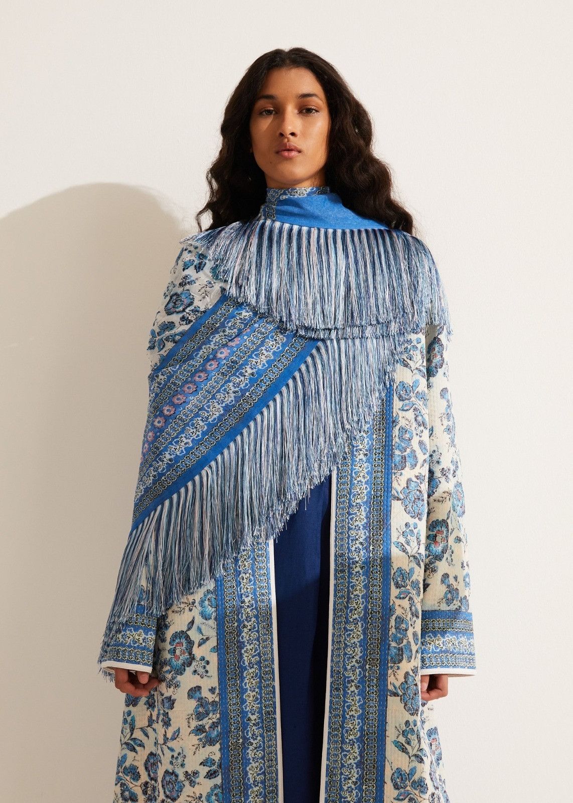 Loro Piana o1srvl11e0824 Size: OS / Oversized Shawl in Multicolor Size ONE SIZE - 3 Thumbnail