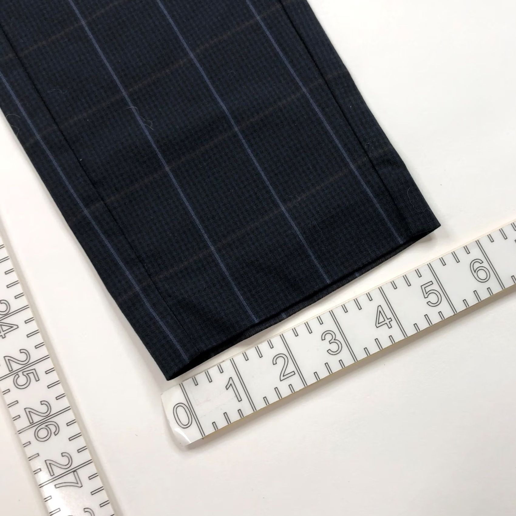 Rag & Bone rag & bone 2 (fit 24W 26L) Mid Rise Dress Pants Back Zip Blue Size 26" / US 2 / IT 38 - 6 Thumbnail