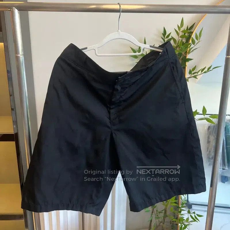 Prada Prada Black Cotton Men's Shorts. Size US 30 / EU 46 - 1 Thumbnail