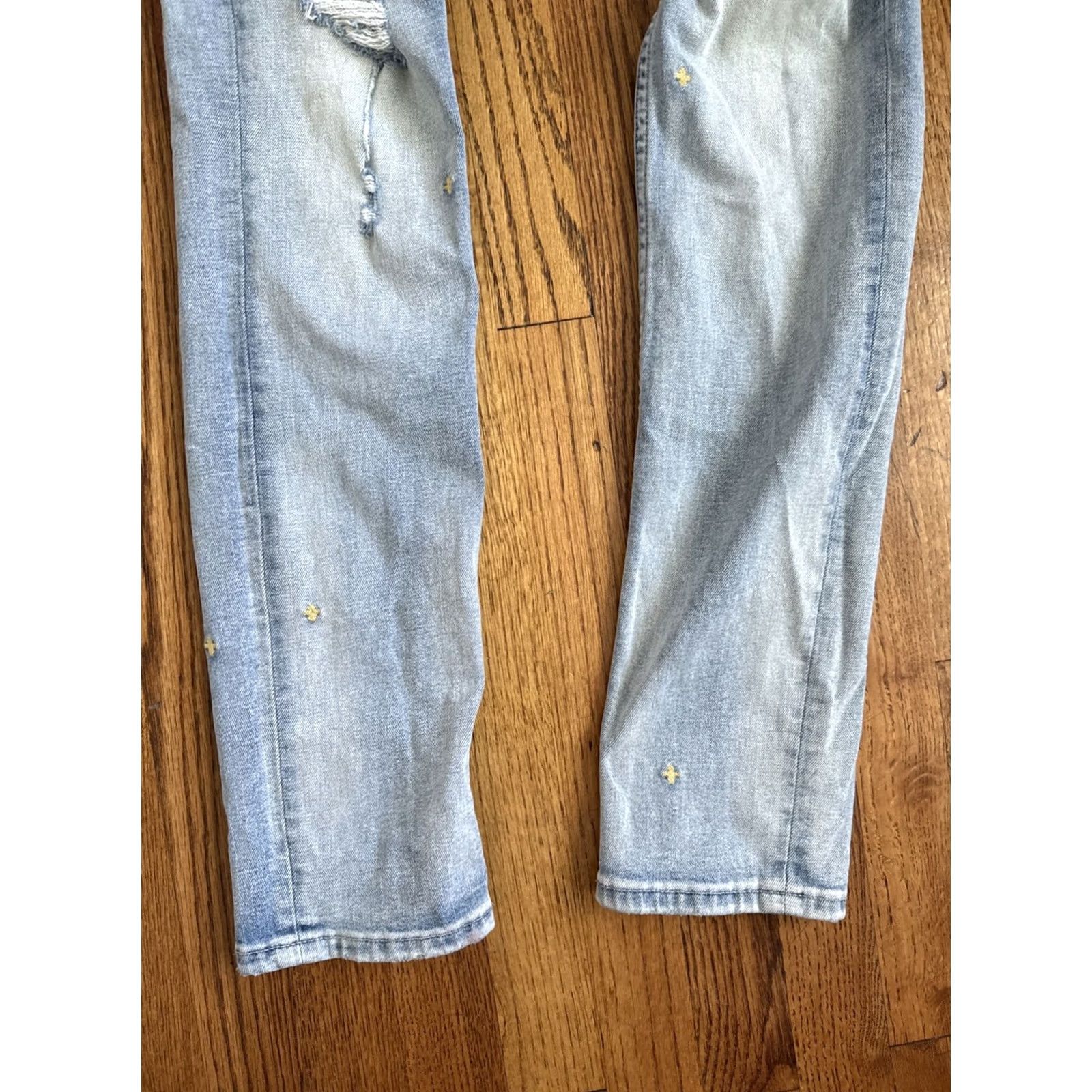 Ksubi Ksubi Jeans Skinny Men 34x32 Van Winkle Mid Blue Ripped C9 Size US 34 / EU 50 - 5 Thumbnail