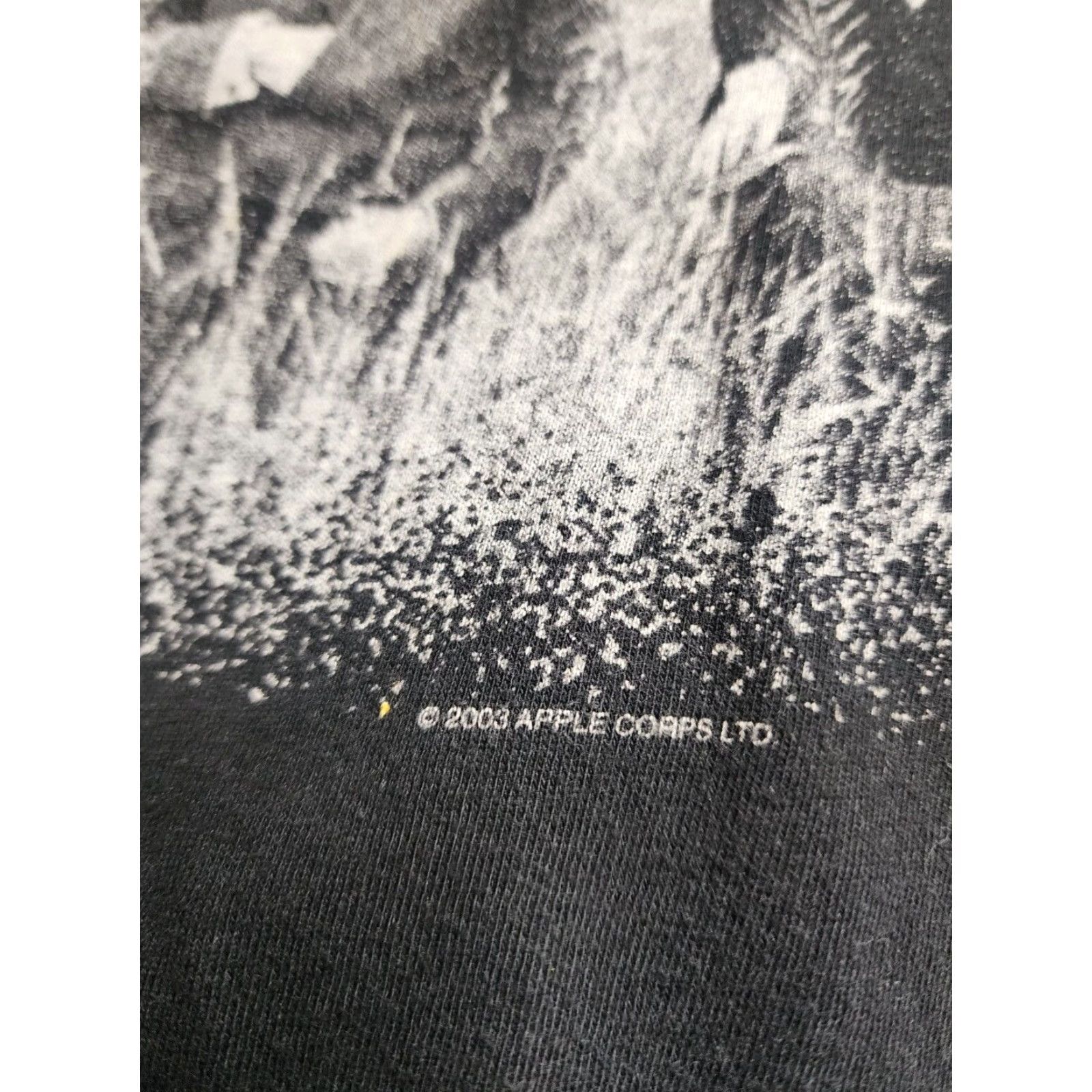 Vintage VINTAGE M&O KNITS Beatles T-Shirt Shirt Unisex Adults XL Black 2000s Distressed All Things Must Pass Graphic Print Mens Womens Girls Boys Size US XL / EU 56 / 4 - 4 Thumbnail