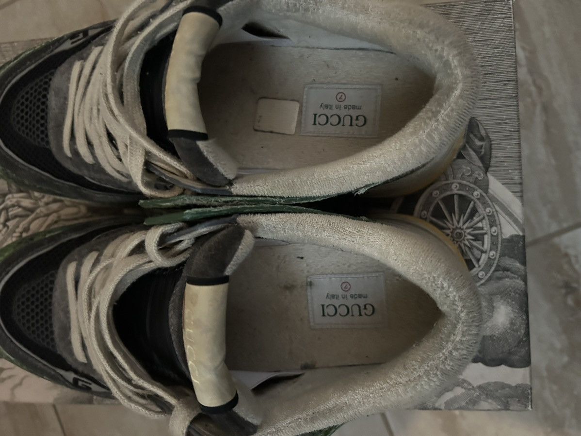 Gucci Gucci Ultrapace Green Tejus Printed Sneakers Size US 7 / EU 40 - 7 Thumbnail