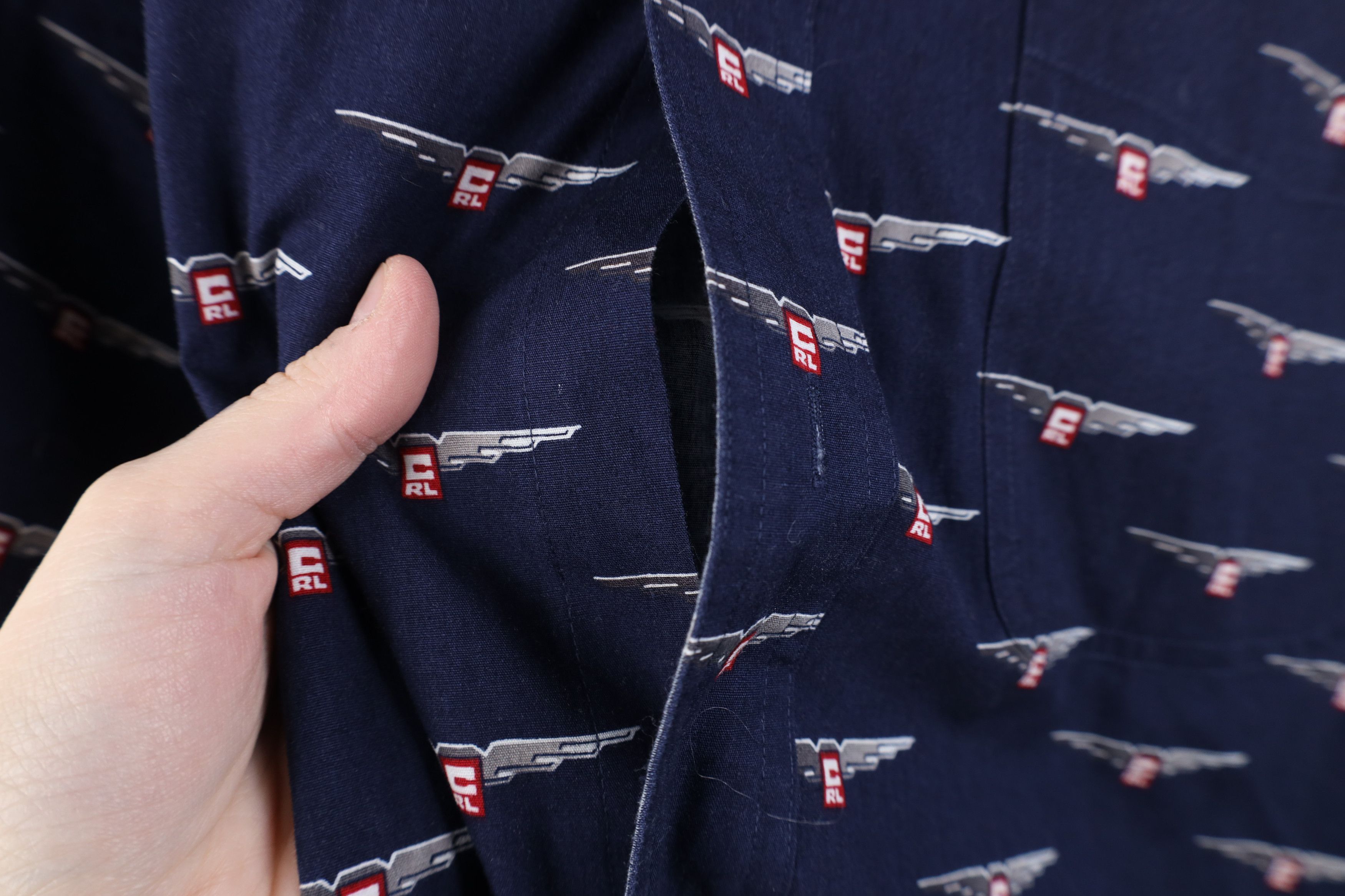 Ralph Lauren Vintage 90s Chaps Ralph Lauren All Over Print Button Shirt Size US L / EU 52-54 / 3 - 5 Thumbnail