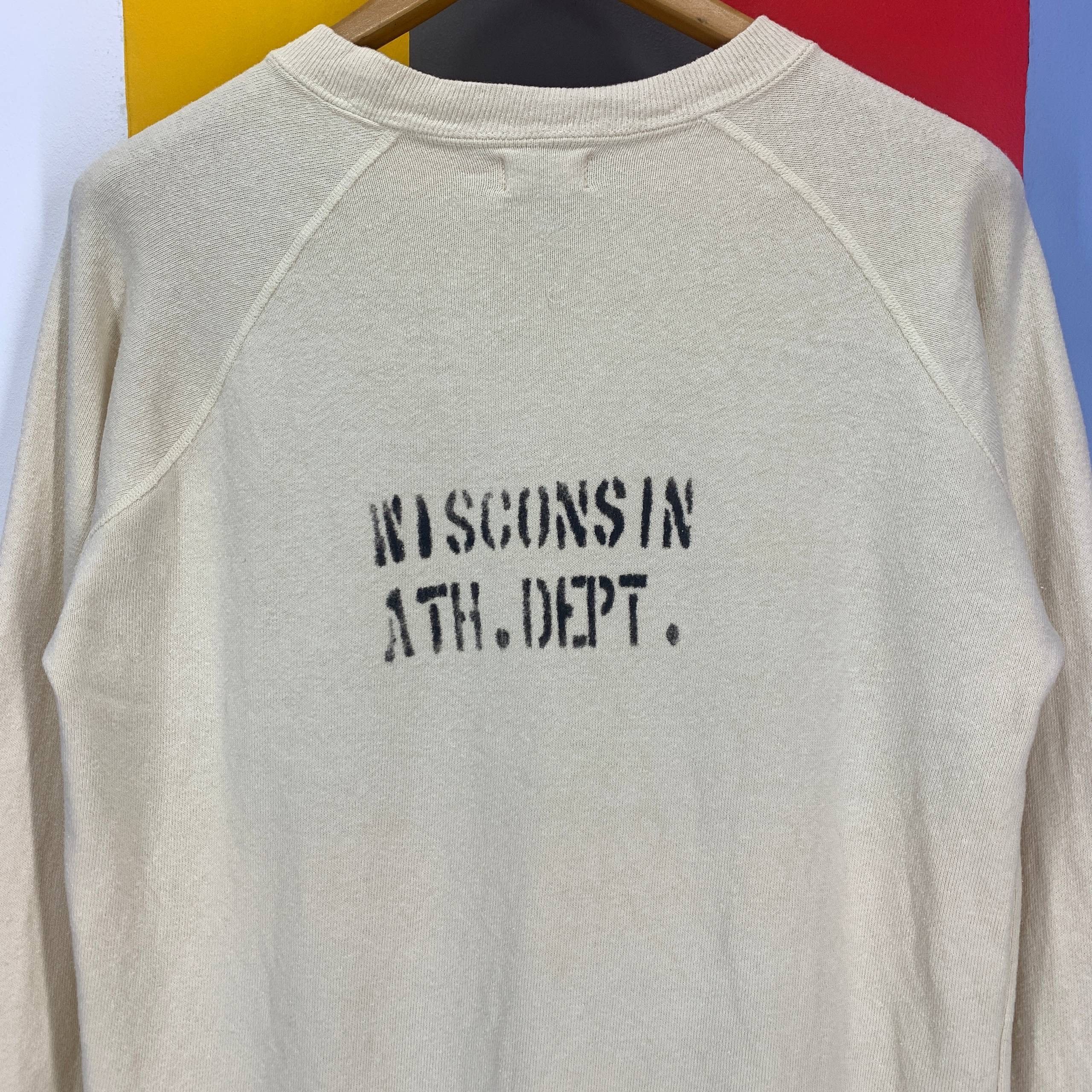 Japanese Brand WISCONSIN ATH. DEPT. by J.S Homestead Sweatshirt #2596/X Size US M / EU 48-50 / 2 - 2 Thumbnail