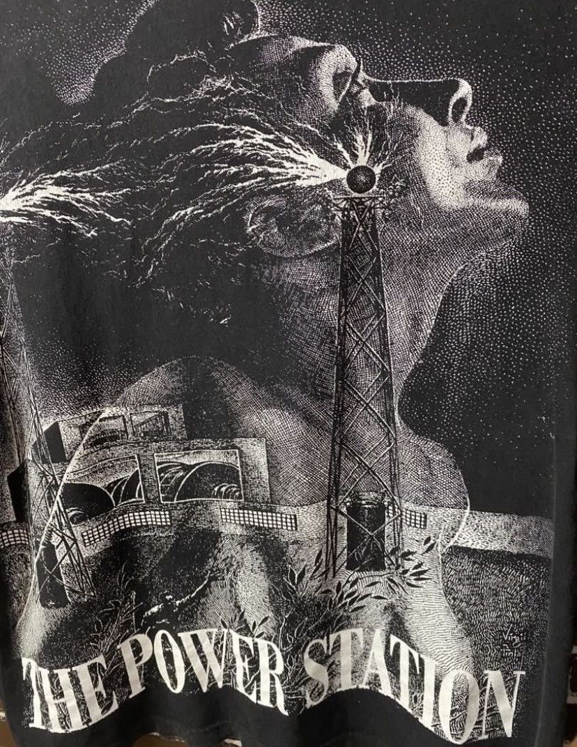 Band Tees Vintage band the power station 90s Size US XL / EU 56 / 4 - 3 Thumbnail
