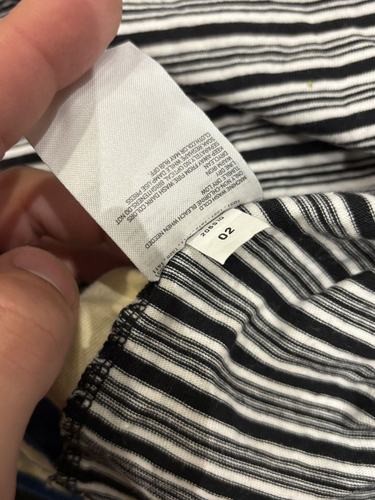 Marni Marni X Uniqlo Blue White Striped Tee Size US M / EU 48-50 / 2 - 5 Thumbnail