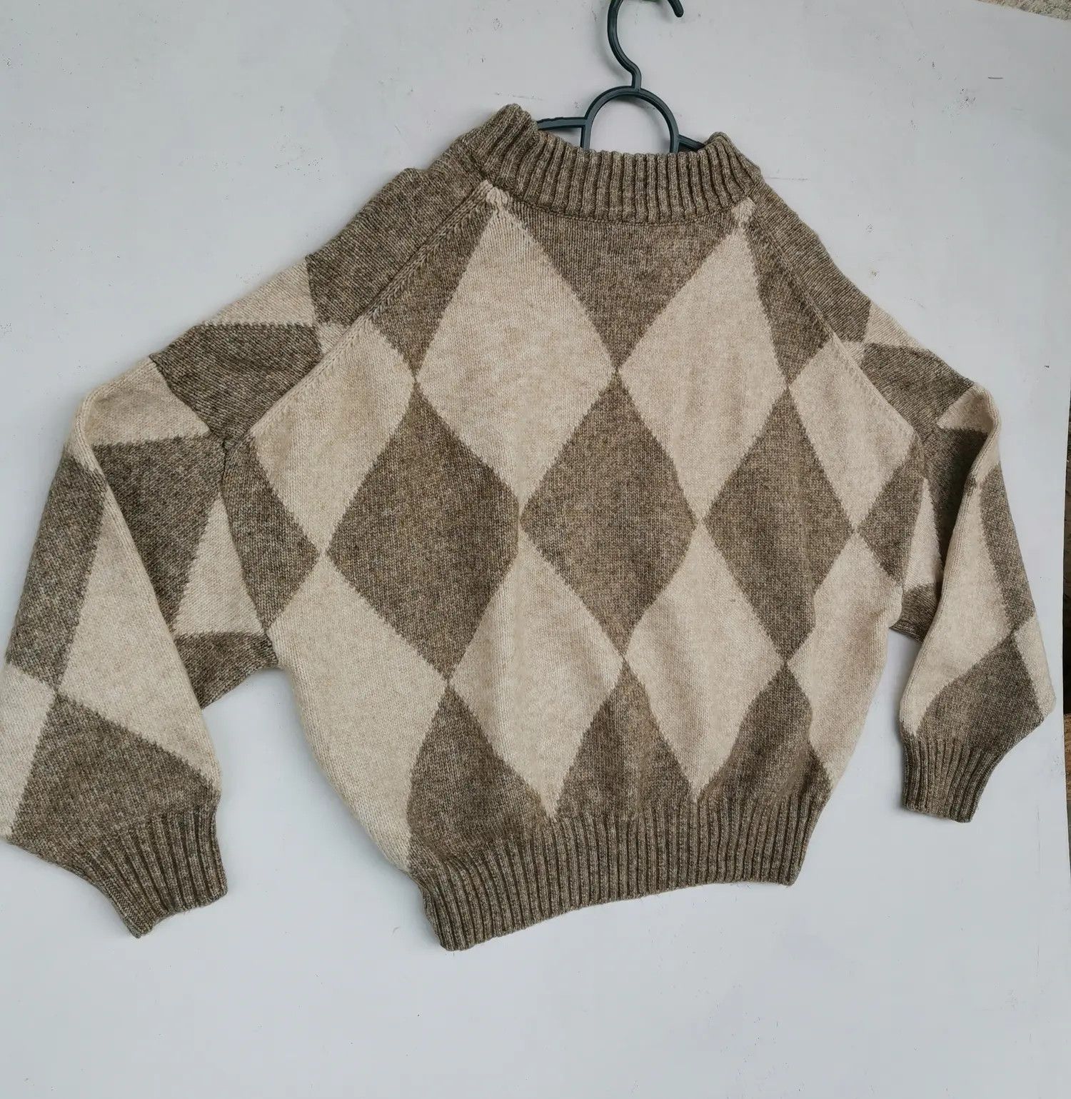 Aran Isles Knitwear × H&M × Pringle Of Scotland Pringle of Scotland x H&M Checkered Knitwear Size US M / EU 48-50 / 2 - 6 Thumbnail