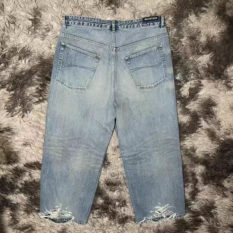 Balenciaga Balenciaga size S Oversized washed jeans Size US 27 - 2 Thumbnail