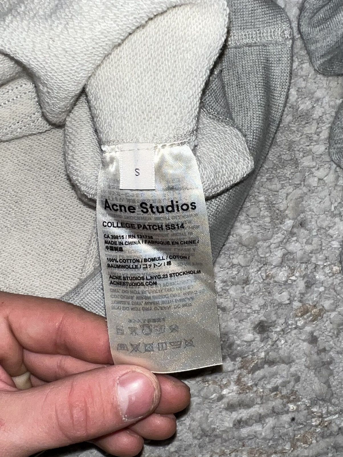 Acne Studios ACNE STUDIOS GET IT HERE SWEATSHIRT CREWNECK DESIGNER Size US M / EU 48-50 / 2 - 6 Thumbnail