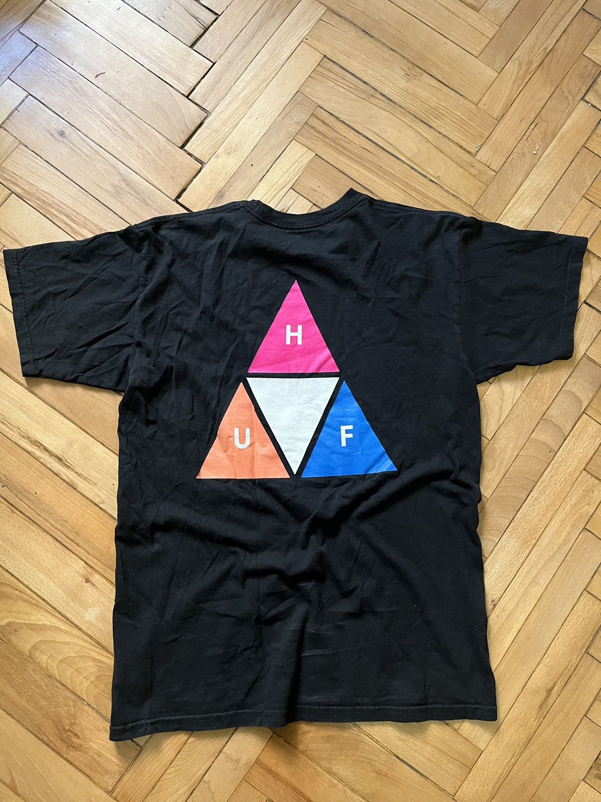 Huf HUF Triple Triangle Graphic Tee - Iconic Streetwear Style Size US M / EU 48-50 / 2 - 4 Thumbnail