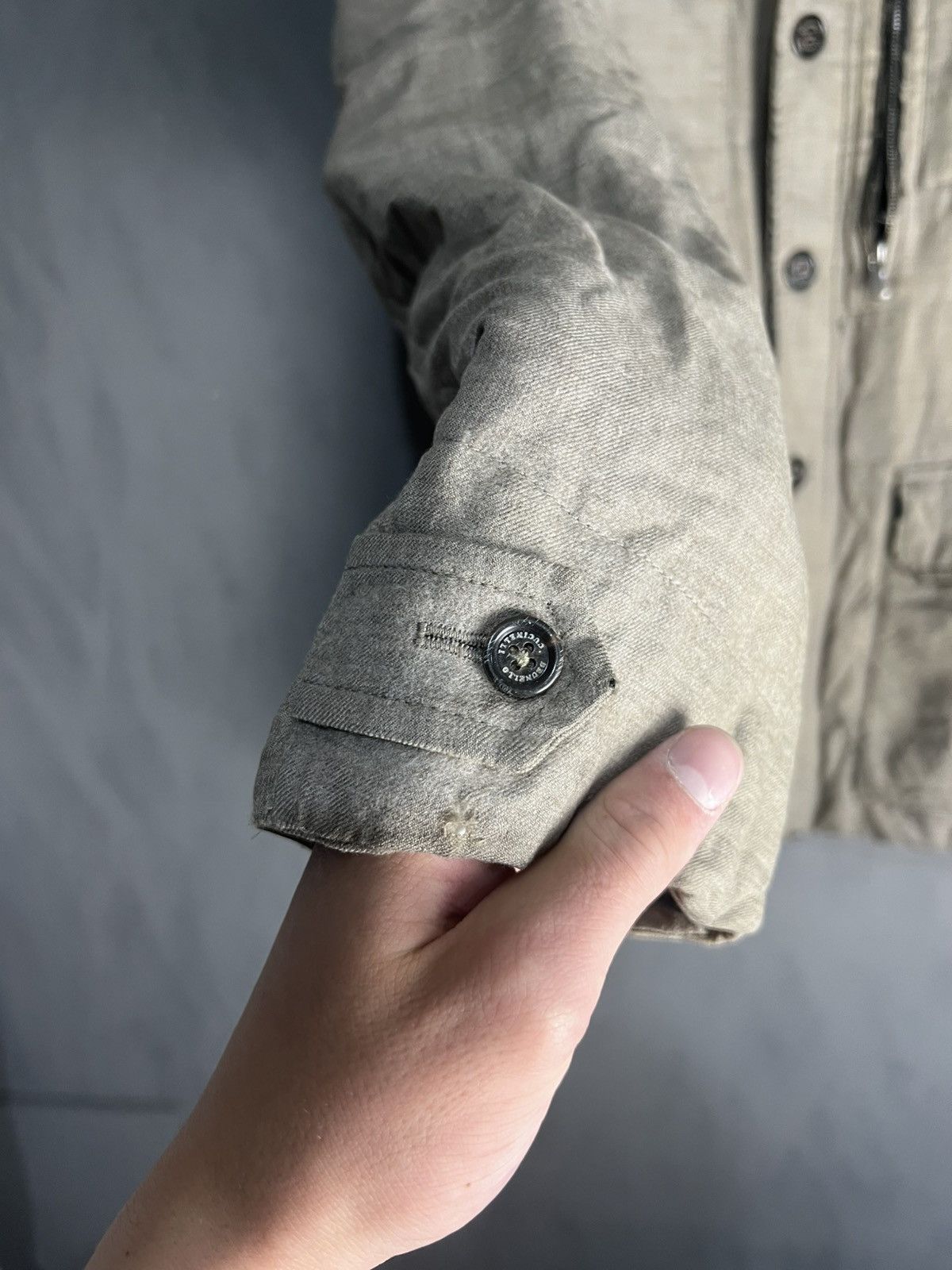 Brunello Cucinelli Brunello Cucinelli Wool Puffer Jacket Winter Size US L / EU 52-54 / 3 - 7 Thumbnail