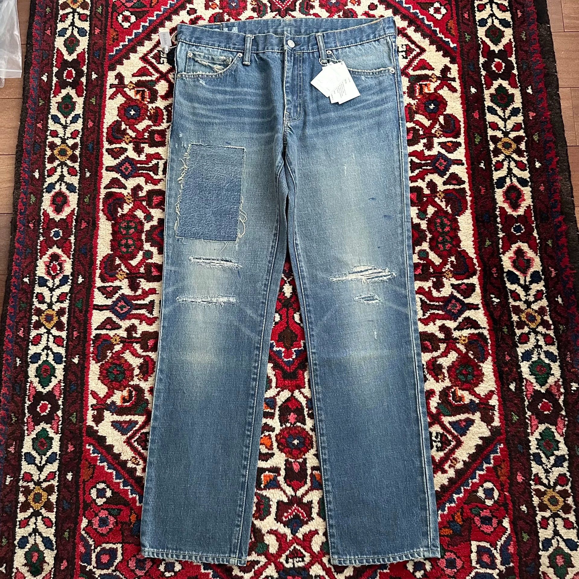 Visvim visvim 18ss 04d14 journeyman wide mud dyed W34L30 jeans Size US 32 / EU 48 - 1 Thumbnail