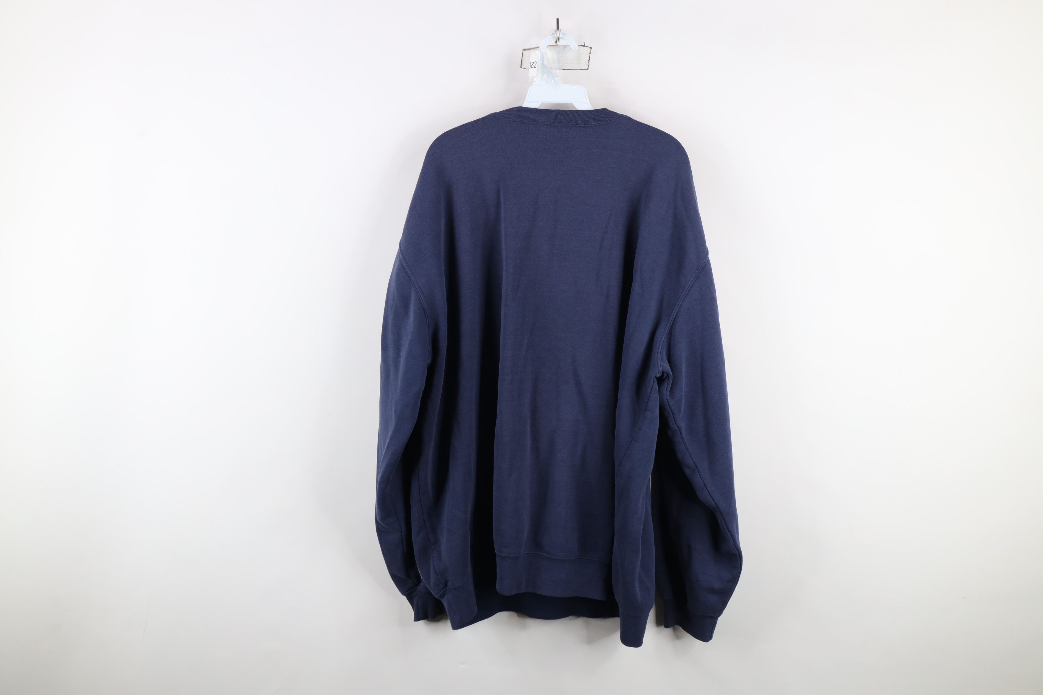 Carhartt × Vintage Vintage 90s Carhartt Spell Out Crewneck Sweatshirt Blue Size US XXL / EU 58 / 5 - 8 Thumbnail