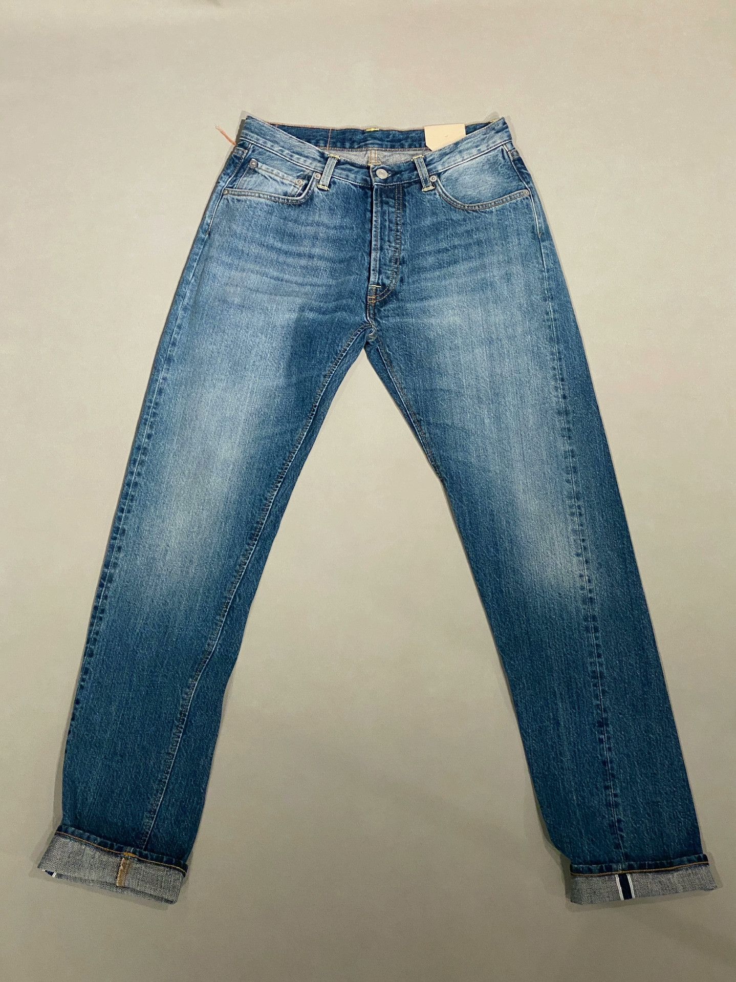Fortela FORTELA F Logo Selvedge Washed Jeans Size US 30 / EU 46 - 1 Thumbnail