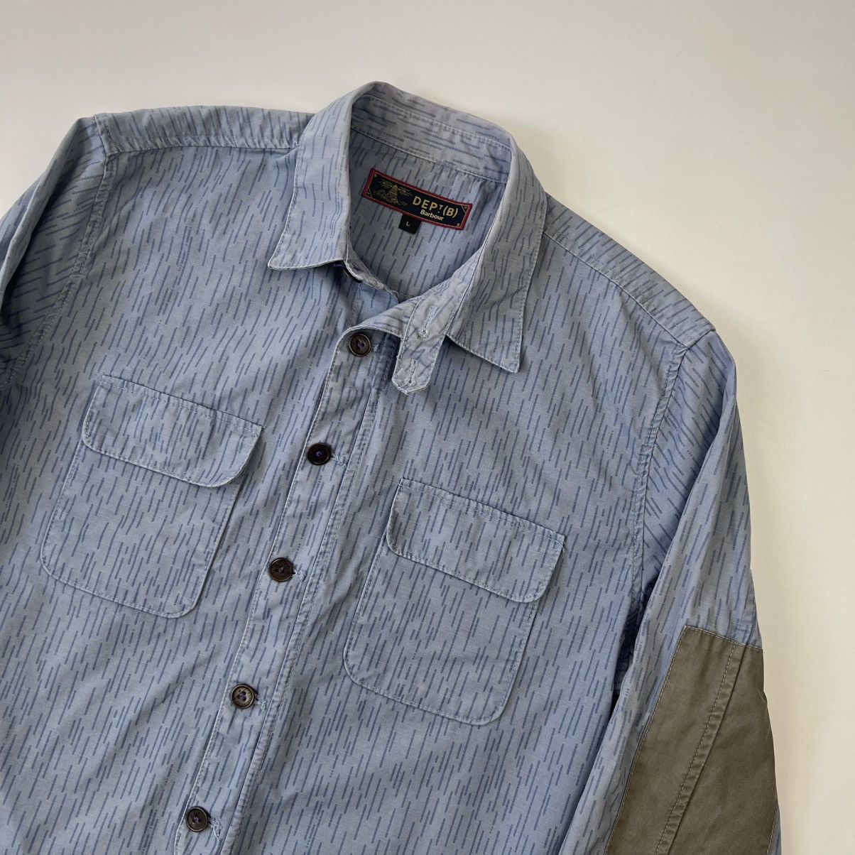 Barbour Barbour Dept. B Spindel overshirt jacket Size US L / EU 52-54 / 3 - 2 Thumbnail