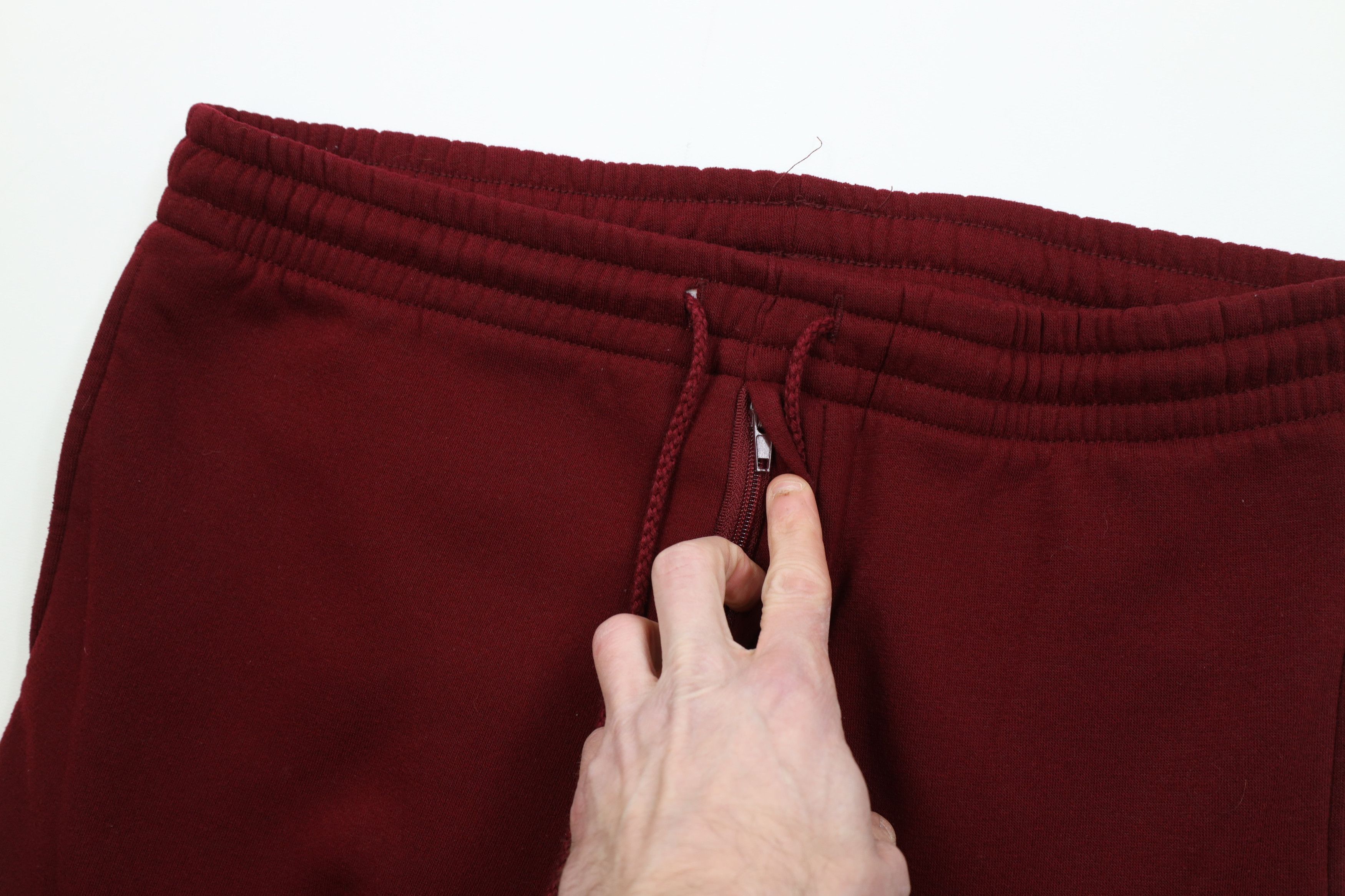 Vintage Vintage 90s Streetwear Wide Leg Cargo Sweatpants Pants Red Size US 34 / EU 50 - 7 Thumbnail