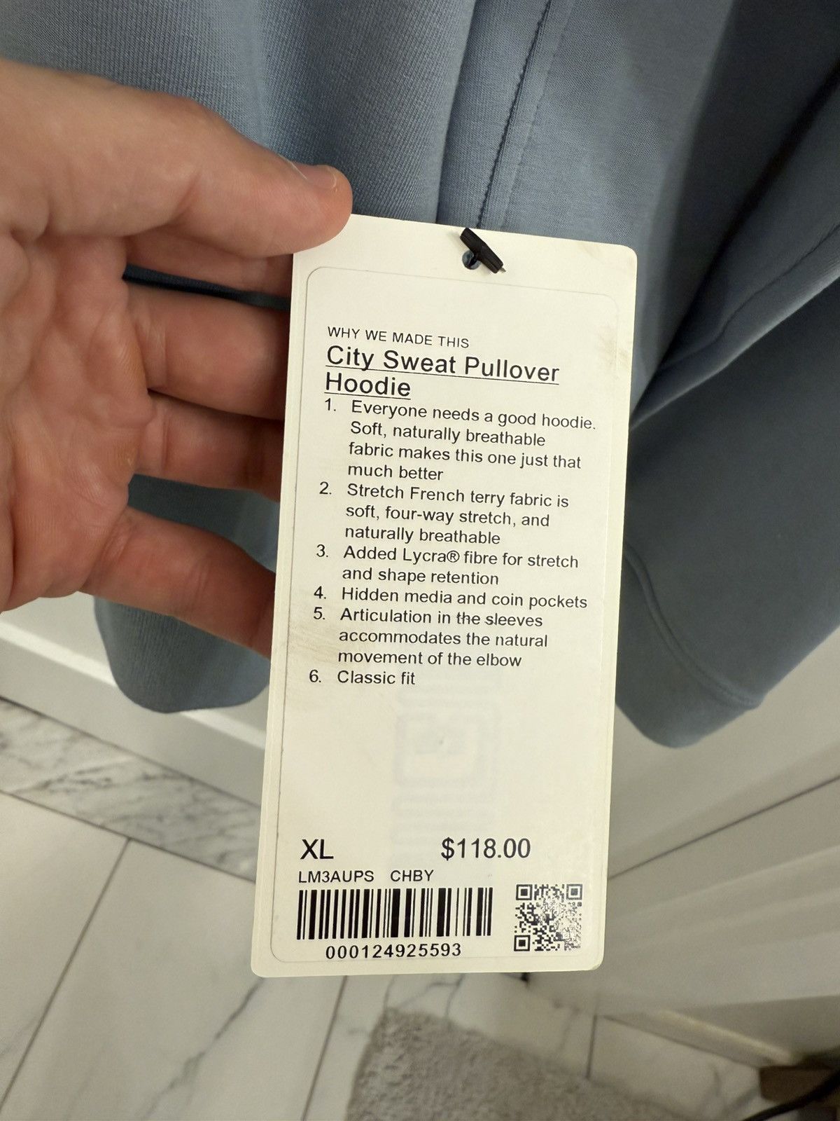 Lululemon Lululemon City Sweat Pullover Hoodie XL (NWT) Size US XL / EU 56 / 4 - 2 Thumbnail