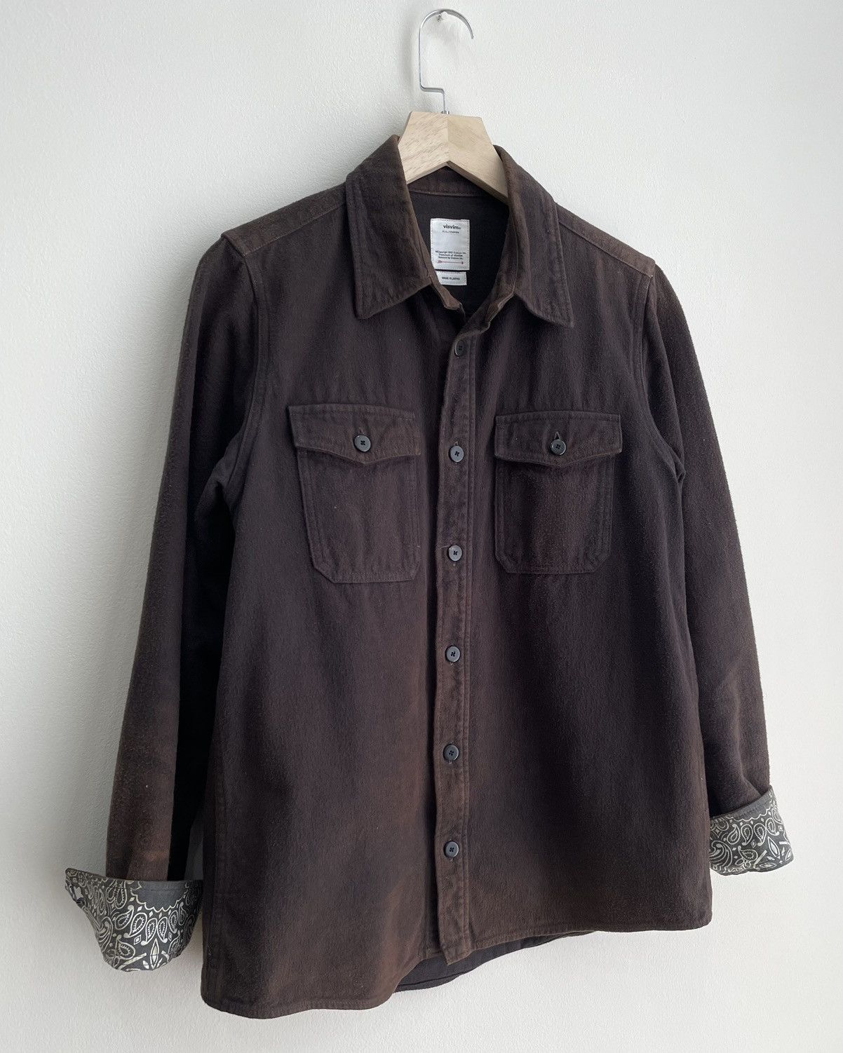 Visvim VISVIM ELK FLANNEL SHIRT Size US S / EU 44-46 / 1 - 3 Thumbnail