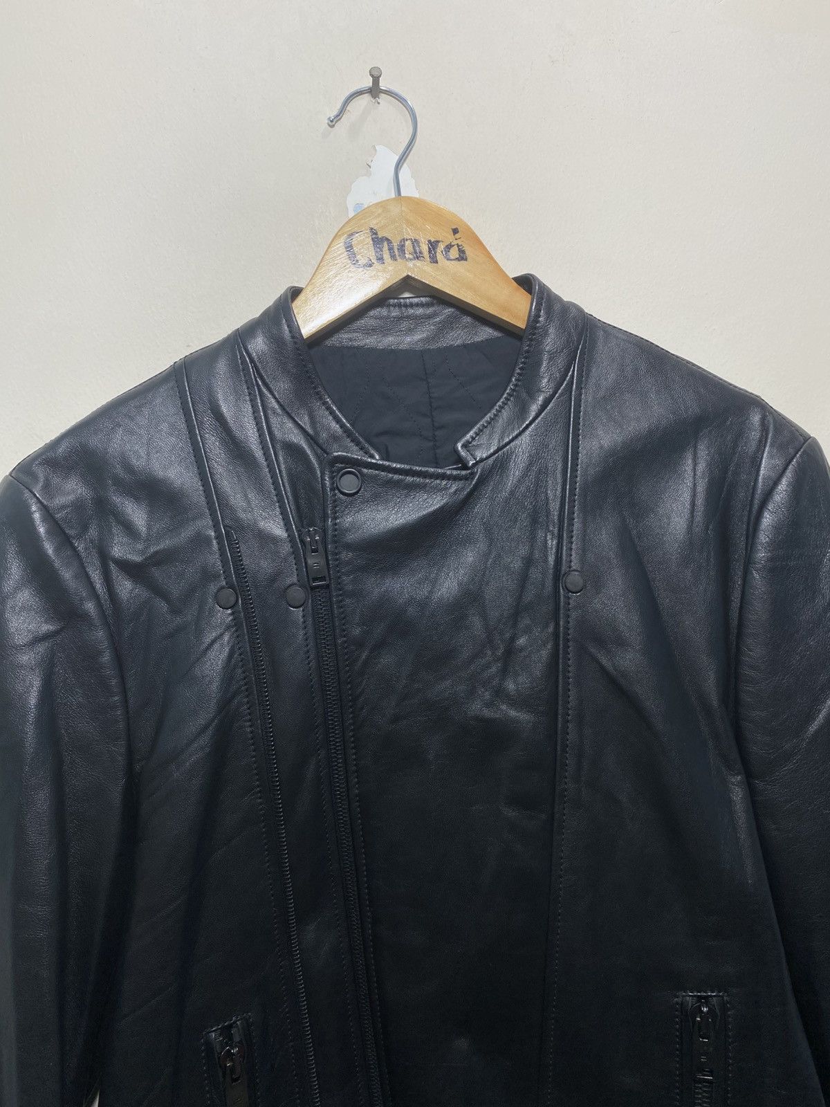 Balenciaga BALENCIAGA Biker Leather Jacket❗️ Size US S / EU 44-46 / 1 - 8 Thumbnail