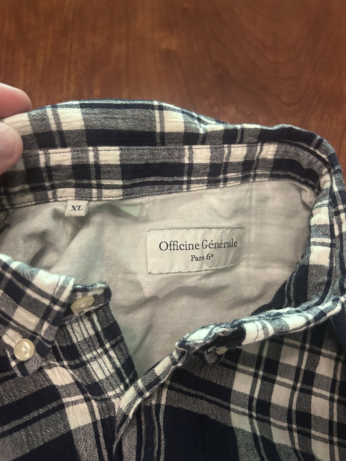Officine Generale Officine Generale Shirt Size US L / EU 52-54 / 3 - 3 Thumbnail