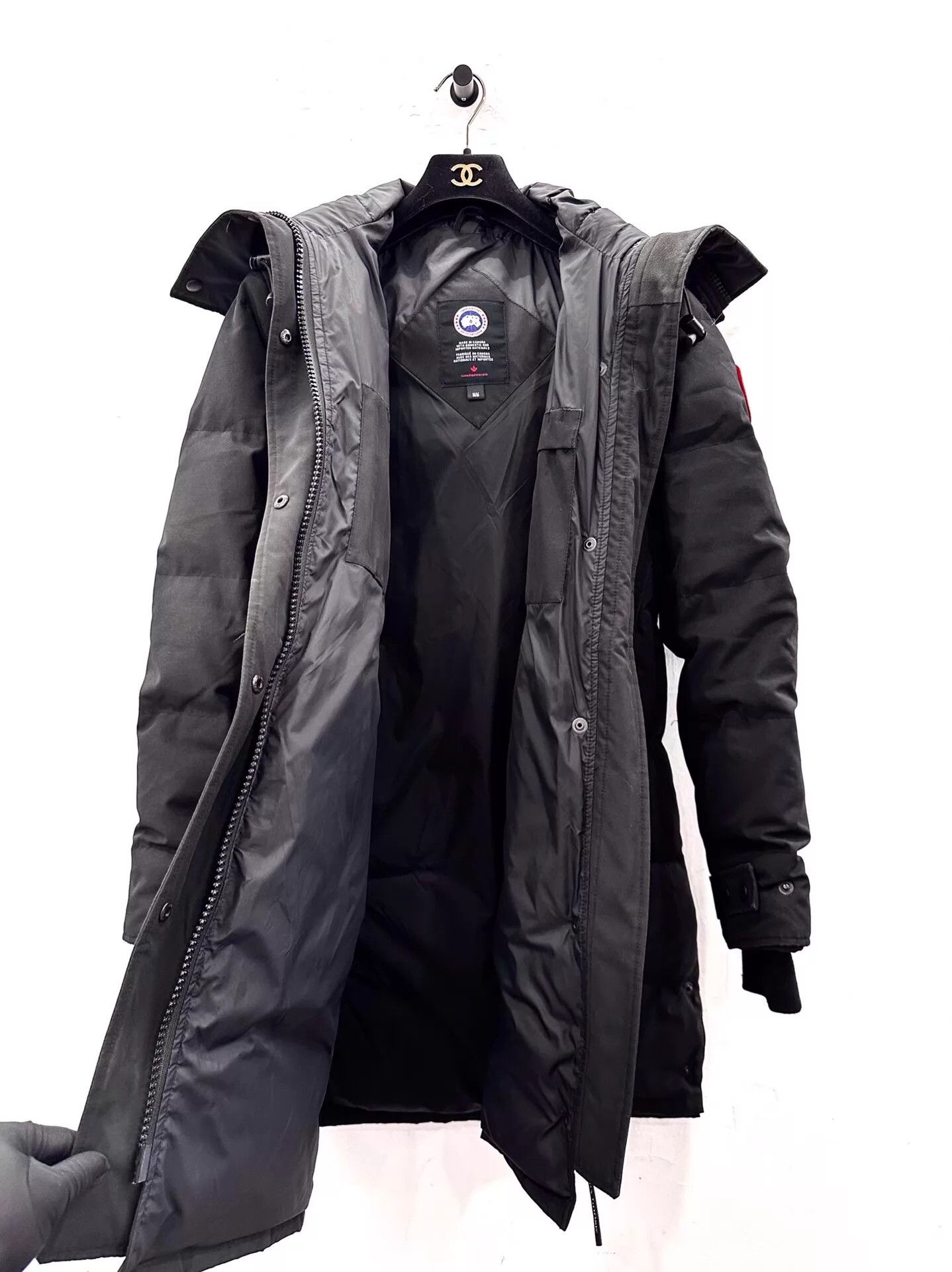 Canada Goose Canada Goose Shelburne Black Long Down Parka M Size M / US 6-8 / IT 42-44 - 3 Thumbnail