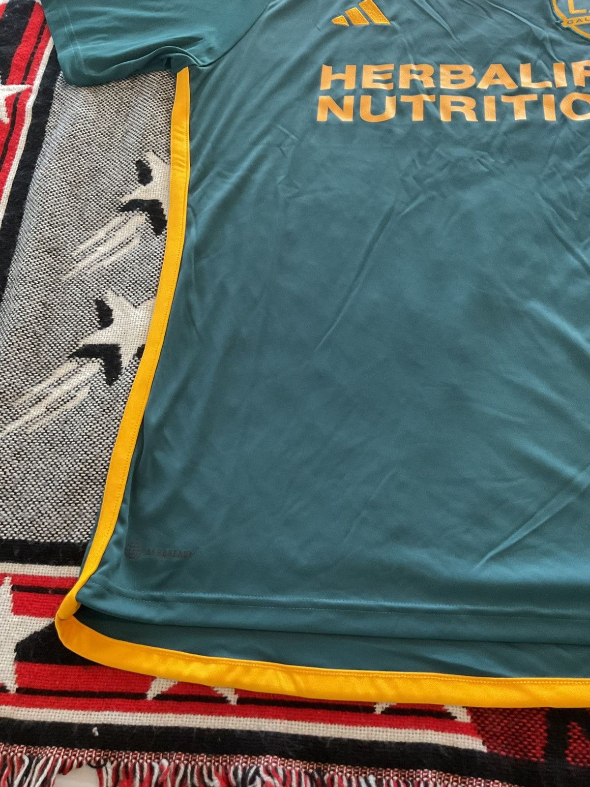 Adidas MLS Los Angeles Galaxy aeroready jersey 2022 season xxl nwt Size US XXL / EU 58 / 5 - 4 Thumbnail