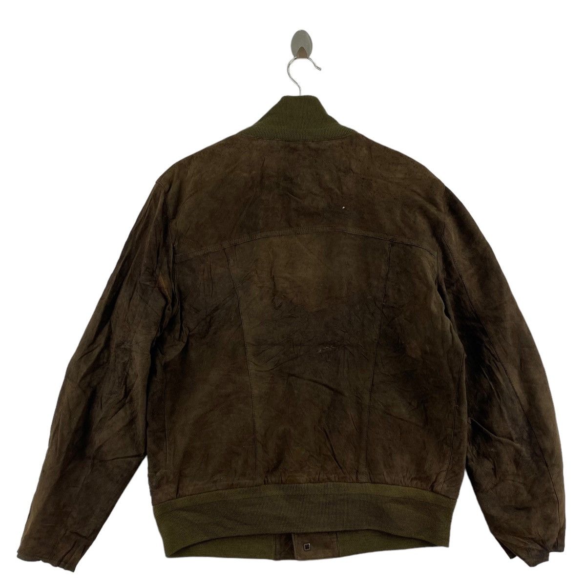 Other ROLAND Via CONDOTTI Italian Brand Button Up Brown Suede Coat Size US M / EU 48-50 / 2 - 4 Thumbnail