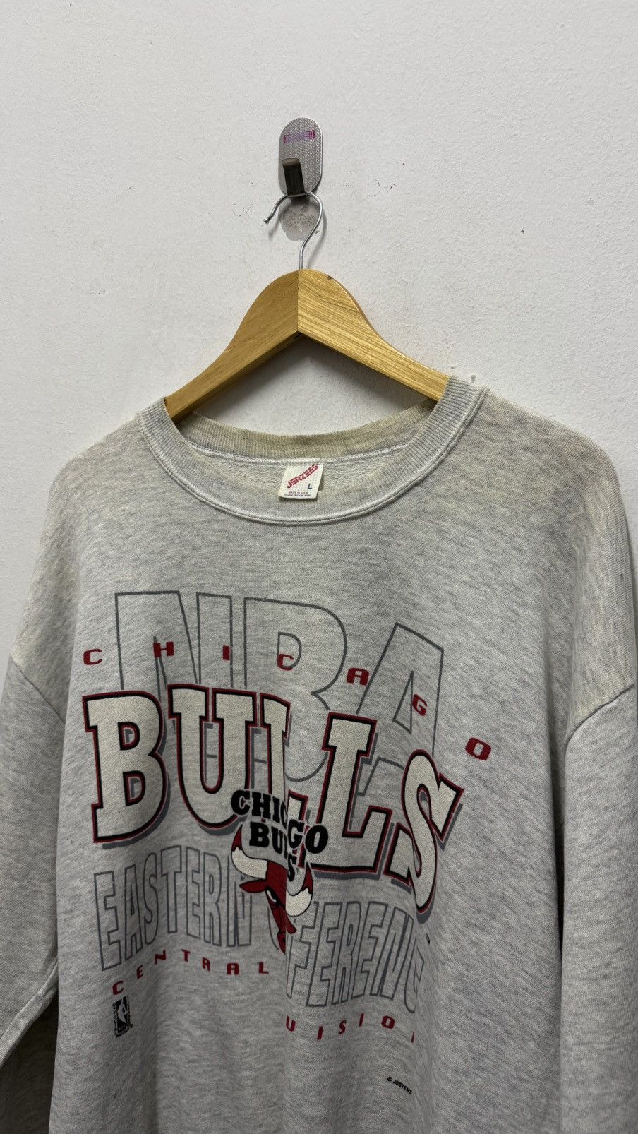 NBA Vintage Chicago Bulls Sweatshirt Size US L / EU 52-54 / 3 - 2 Thumbnail
