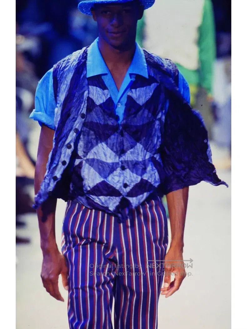 Issey Miyake Issey Miyake Blue Vest Size M / US 6-8 / IT 42-44 - 2 Thumbnail