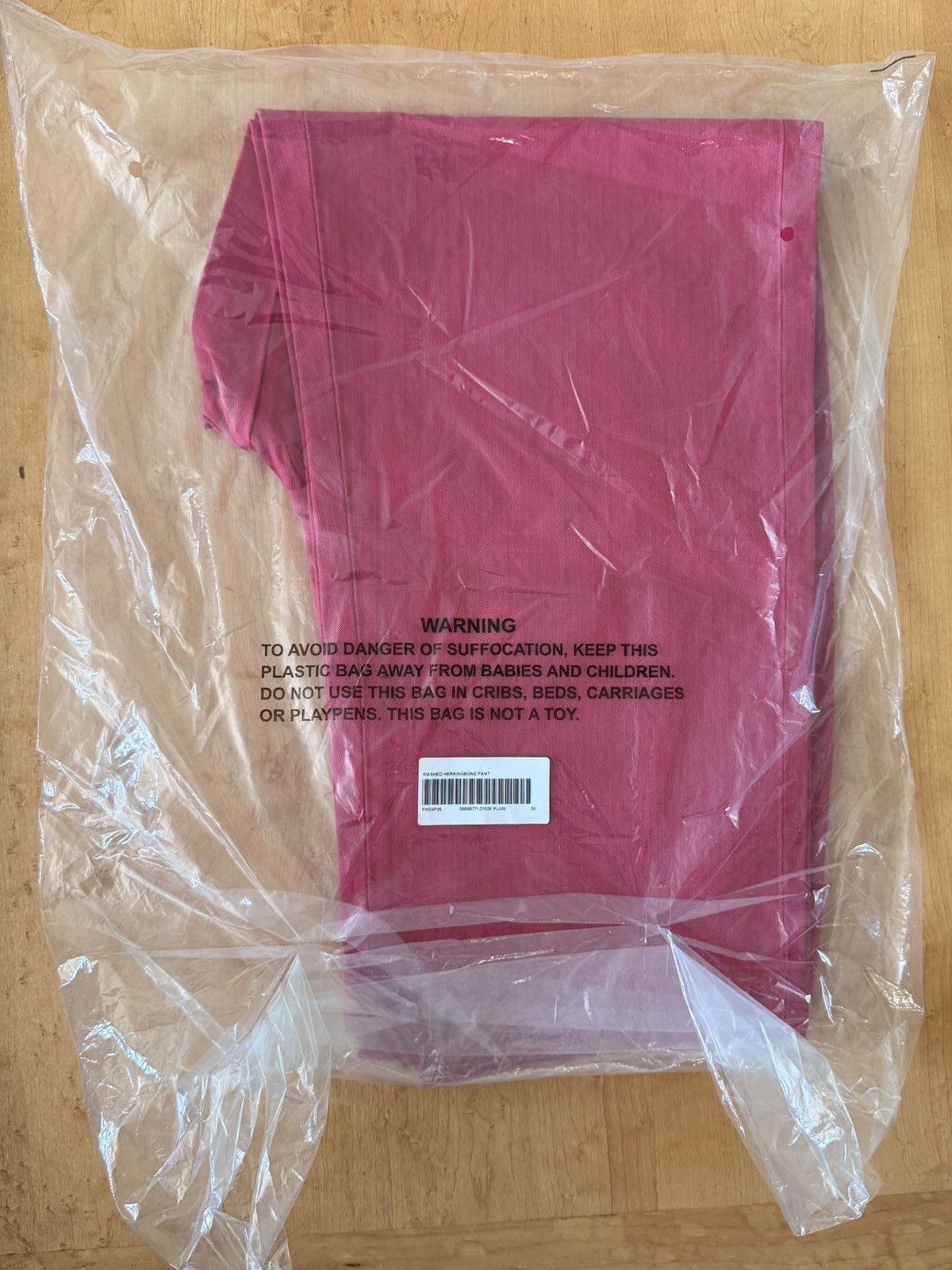 Supreme Washed Herringbone Chino Pant Size US 30 / EU 46 - 6 Thumbnail