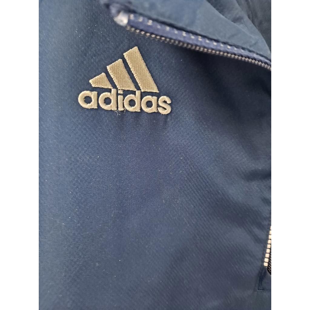 Adidas Blue Notre Dame Adidas Climate Proof Windbreaker Size XL Size US XL / EU 56 / 4 - 3 Thumbnail