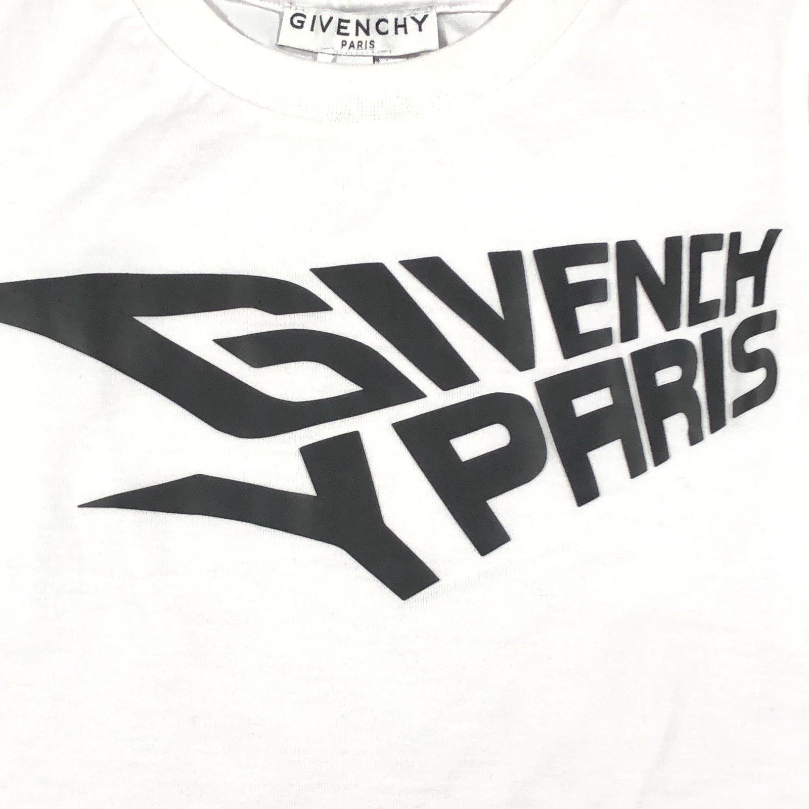 Givenchy Givenchy Kids Logo White Black Tee T Shirt Size 4 4T B1 Size US XXS / EU 40 - 2 Thumbnail
