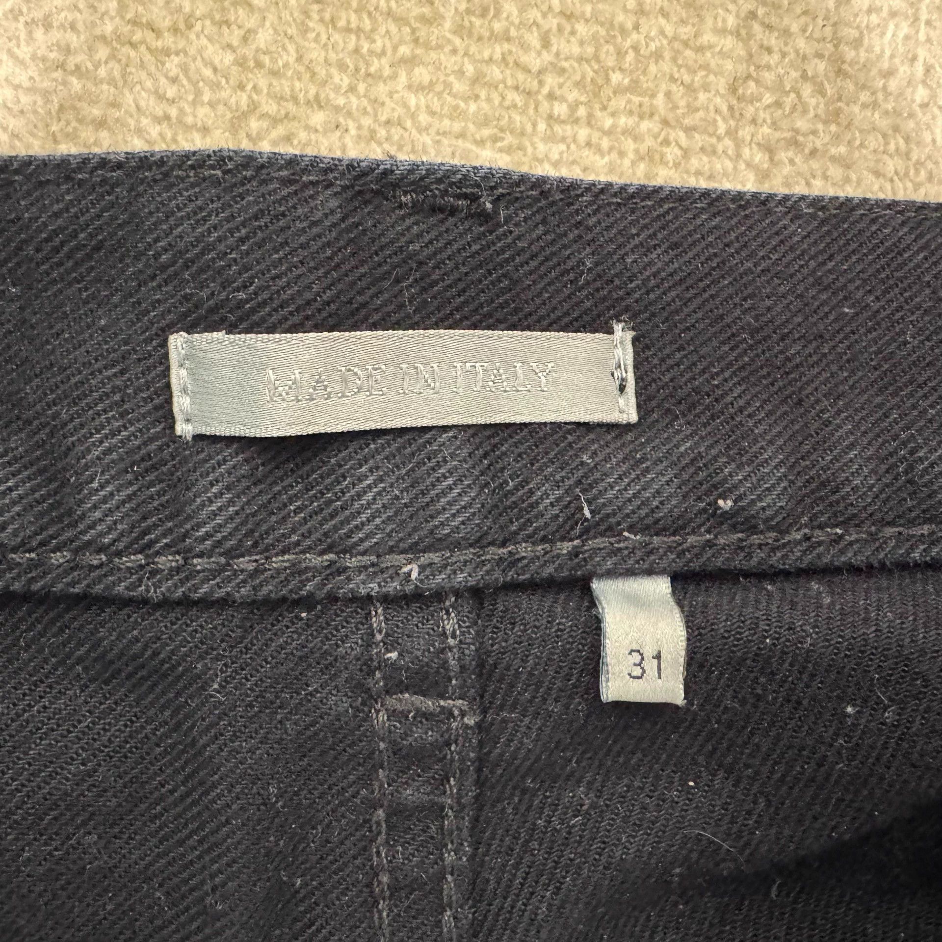 Dior Dior casual black jeans 31 Size US 31 - 3 Thumbnail
