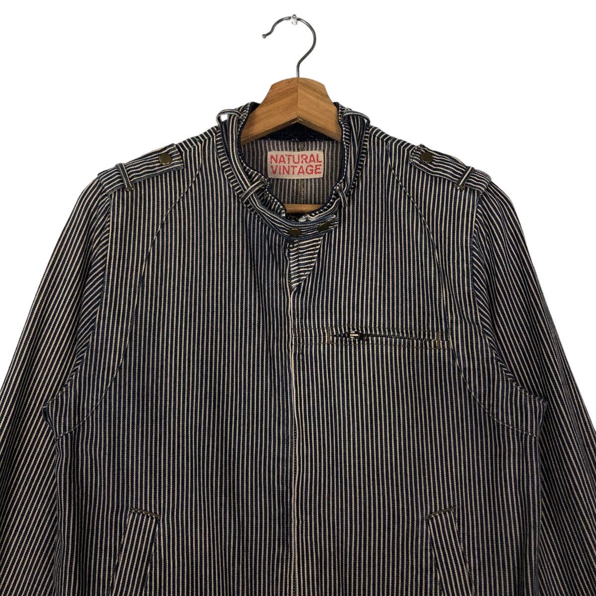 Hysteric Glamour 🔥Vintage Hikory Chore Jacket Natural Vintage Japan Made Size US M / EU 48-50 / 2 - 3 Thumbnail