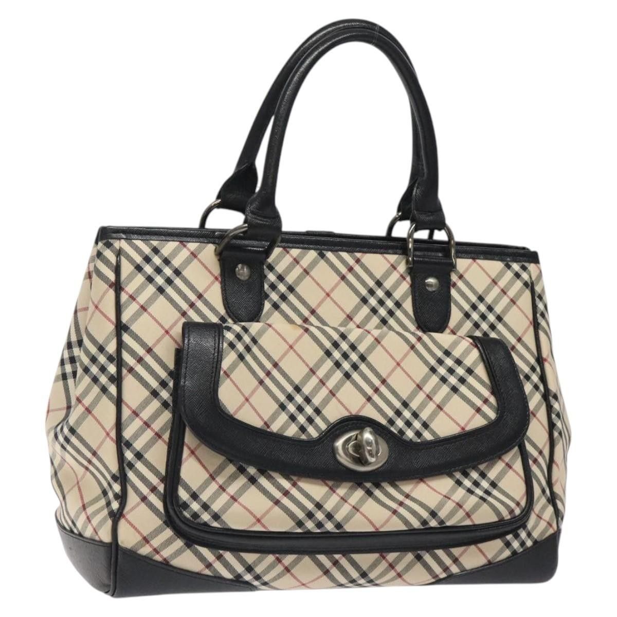 Burberry Burberry Nova Check Handbag Nova Check Canvas and leather Size ONE SIZE - 1 Thumbnail