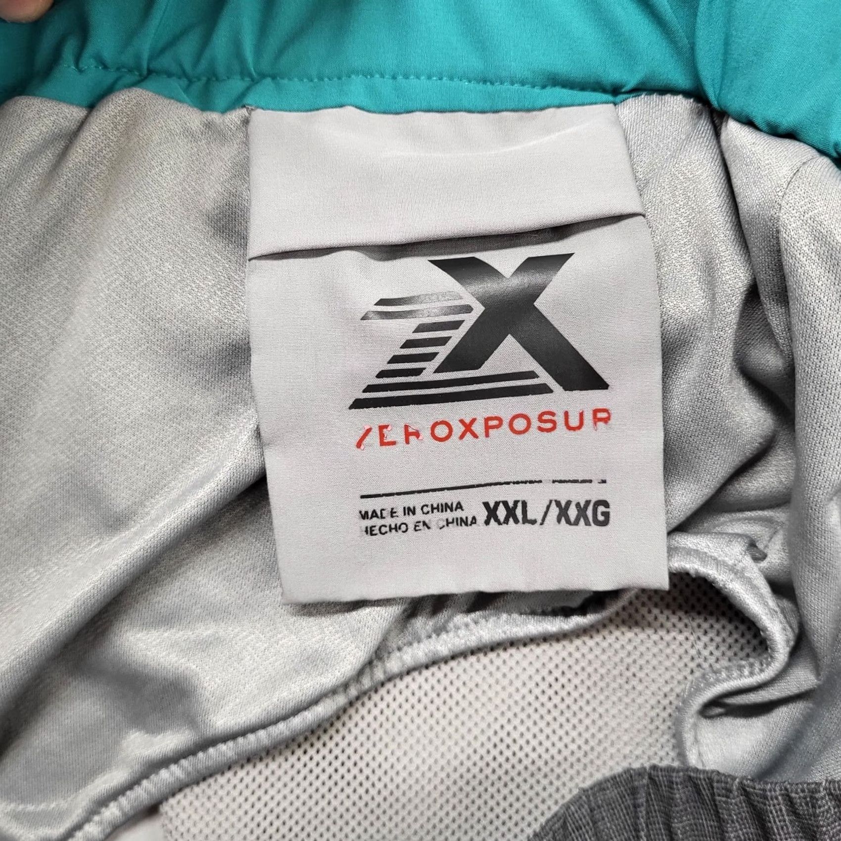 ZeroXposur ZeroXposur Swim Shorts Men's XXL Gray UV Protection 360 Degree Comfort Fit Beaches Beach UV-Protection Mens Bottom Shorts Size US 39 - 3 Thumbnail