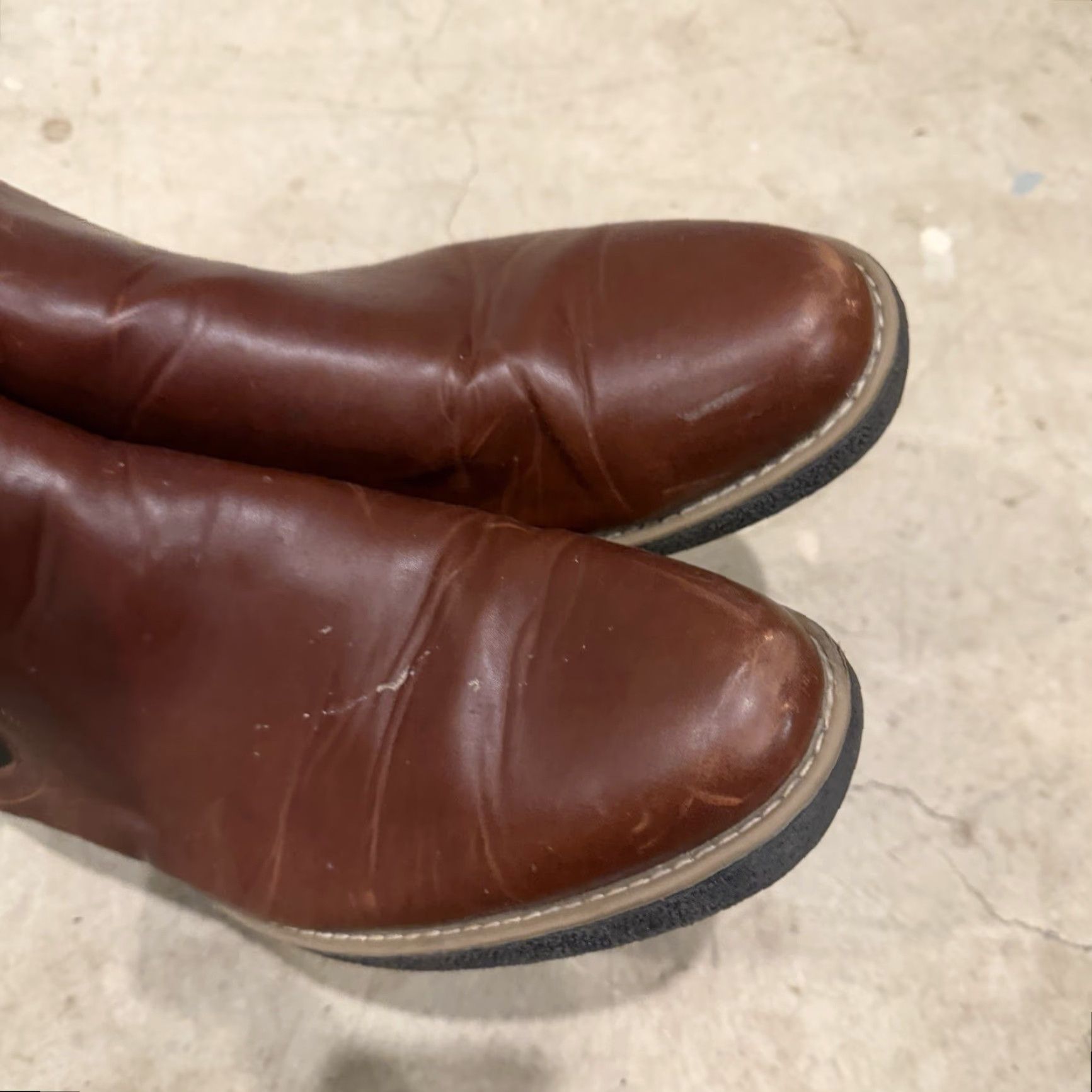 Vintage Deer Stags Rockland Boots Mens 13 M Redwood Smooth Brown/red Size US 13 / EU 46 - 5 Thumbnail