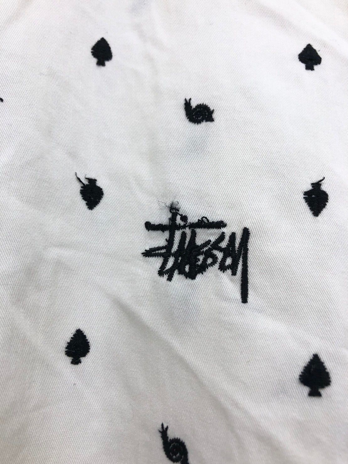 Stussy × Vintage Vintage Stussy shirt Button ups Embroidered BN Size US L / EU 52-54 / 3 - 4 Thumbnail