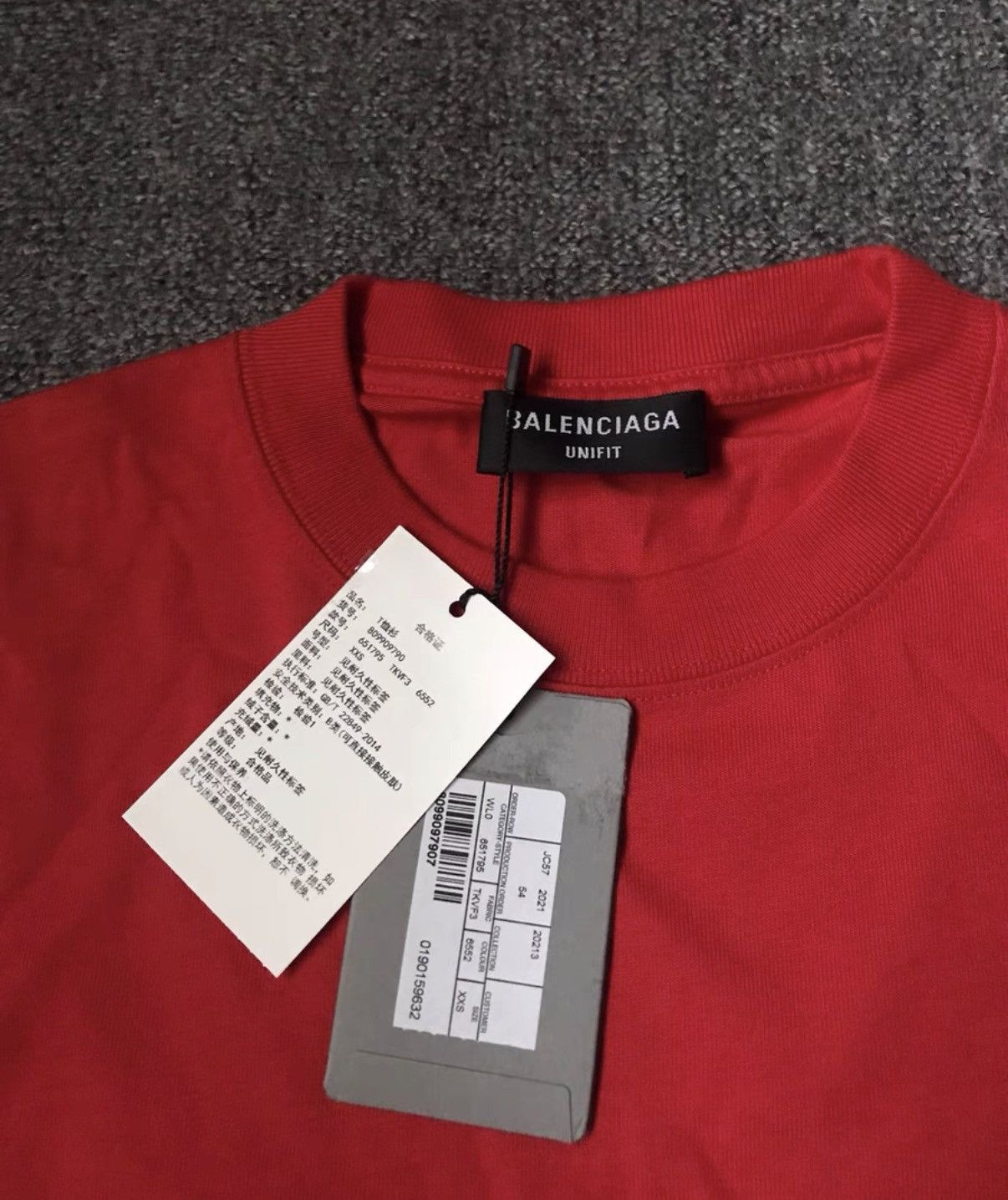 Balenciaga Balenciaga Short-Sleeve T-Shirt ~~ Size US XXS / EU 40 - 4 Thumbnail