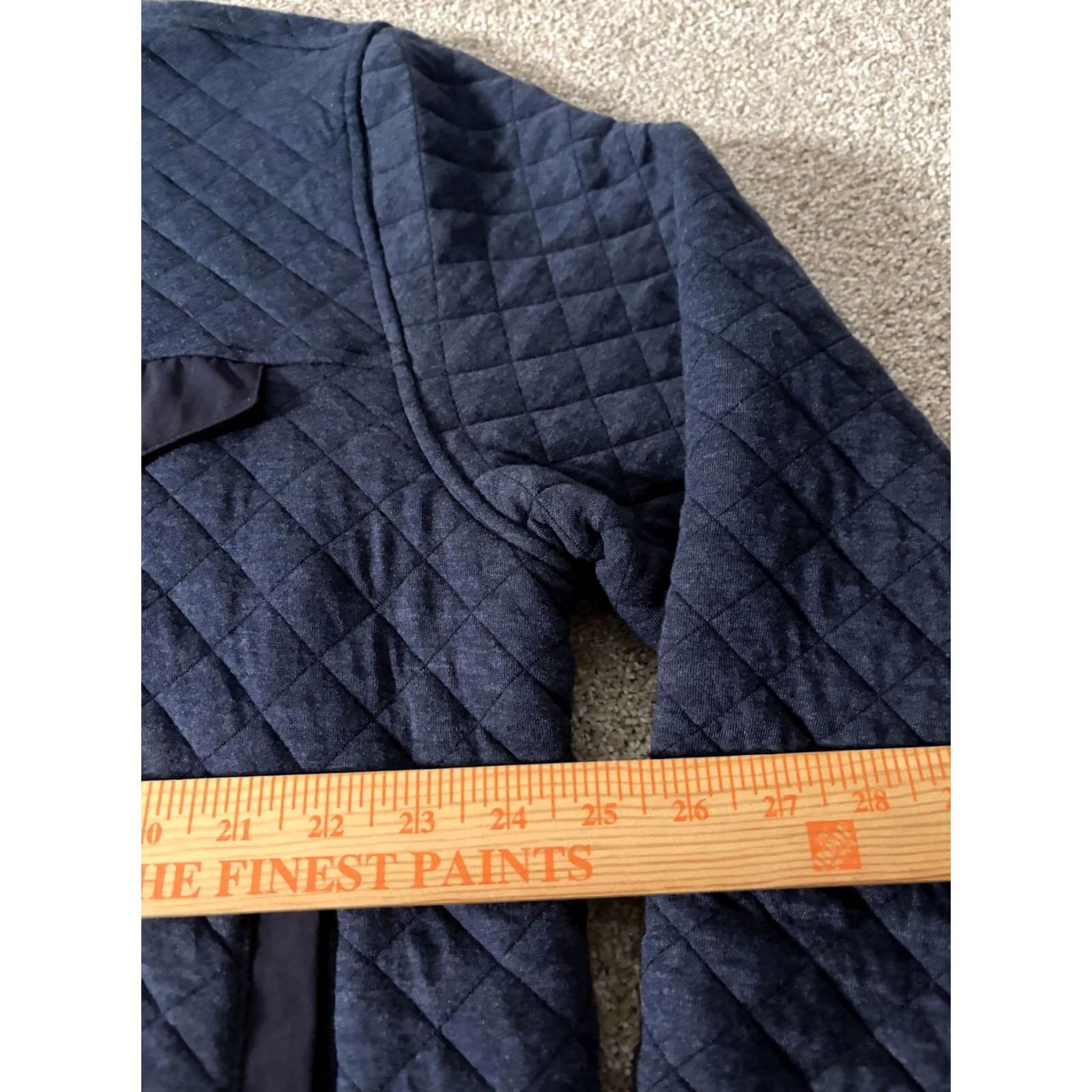 Vintage Ridgecut Toughwear Jacket Mens XL Blue Quilted Snap Puffer Workwear Outdoor Mid-Length Collared Pockets Casual Winter Size US XL / EU 56 / 4 - 7 Thumbnail