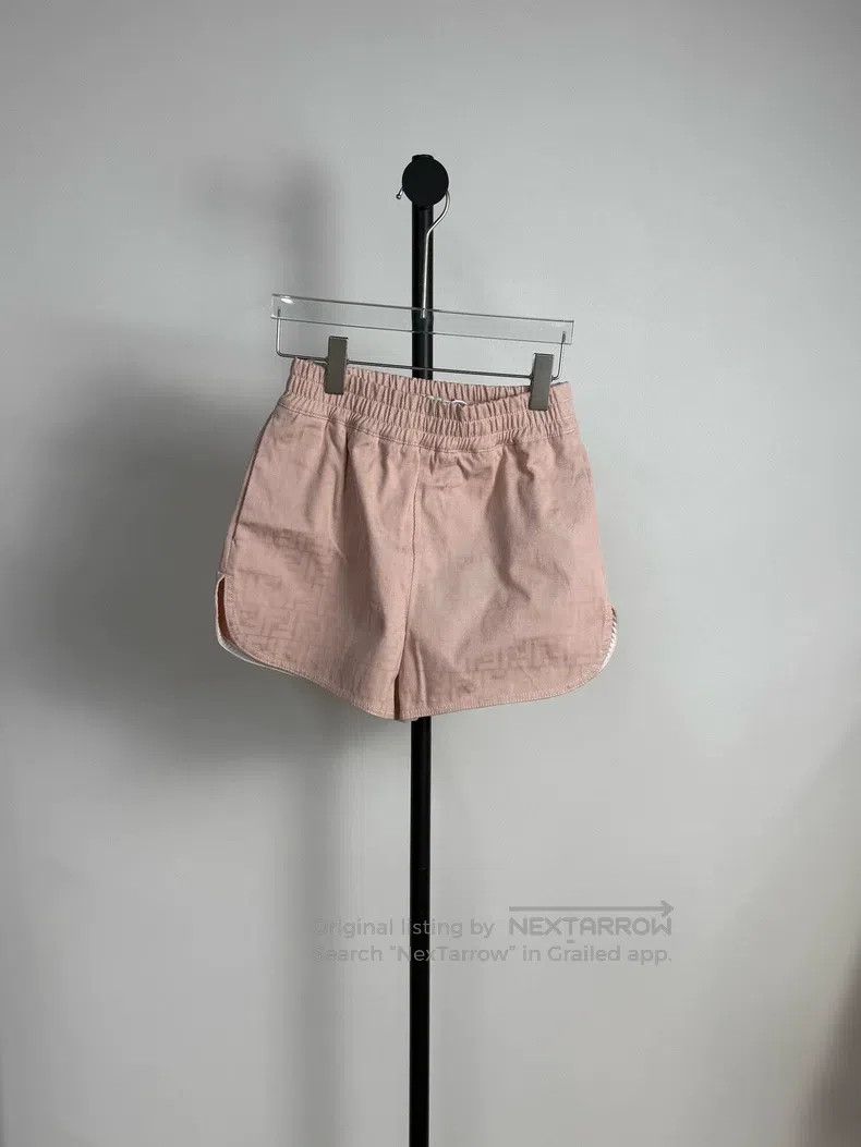 Fendi Fendi All-over print solid short pants Size 42" / US 20 - 1 Thumbnail