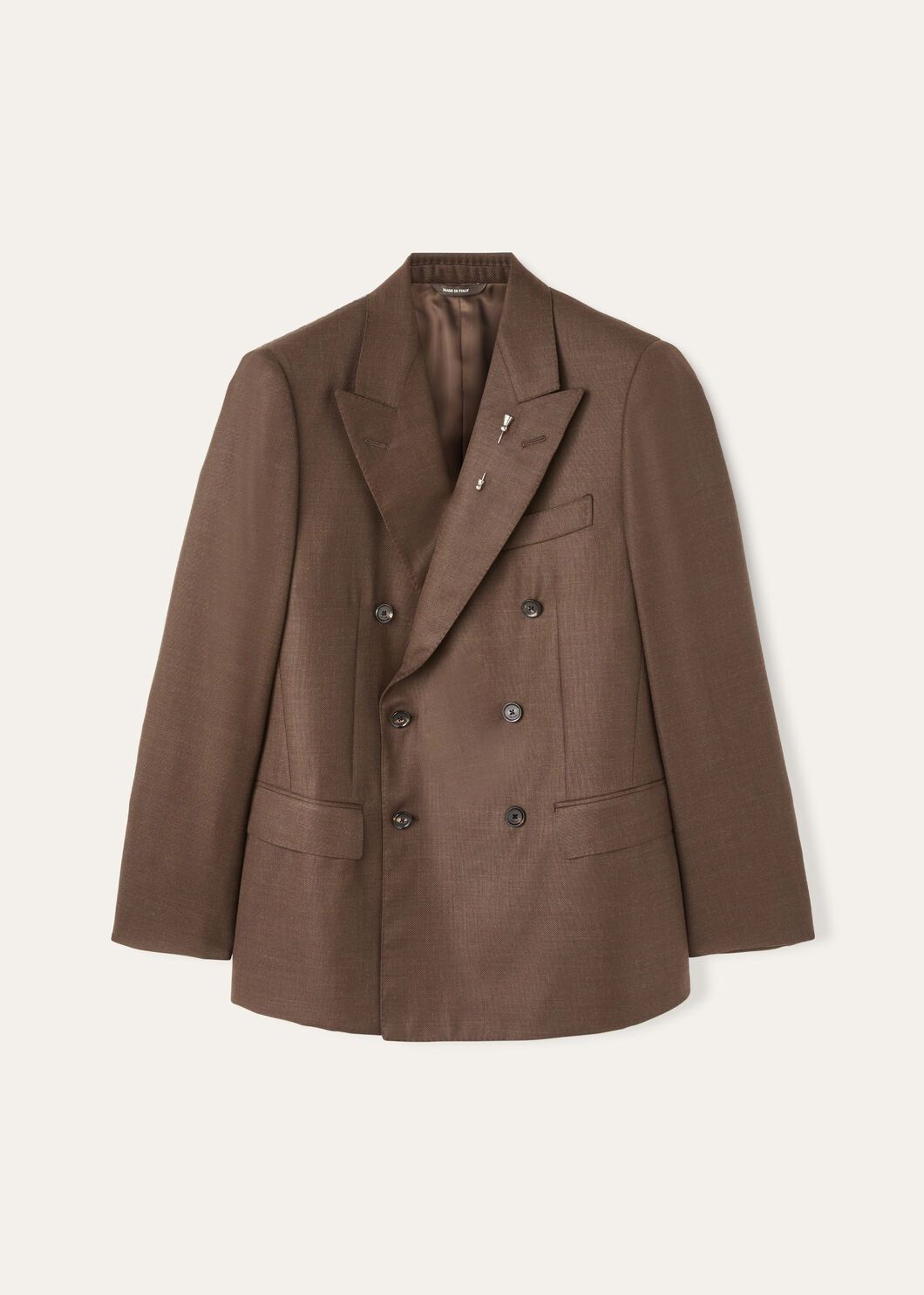 Loro Piana o1w1db10825 FAO7125 Milano Jacket in Brown Size US L / EU 52-54 / 3 - 1 Thumbnail