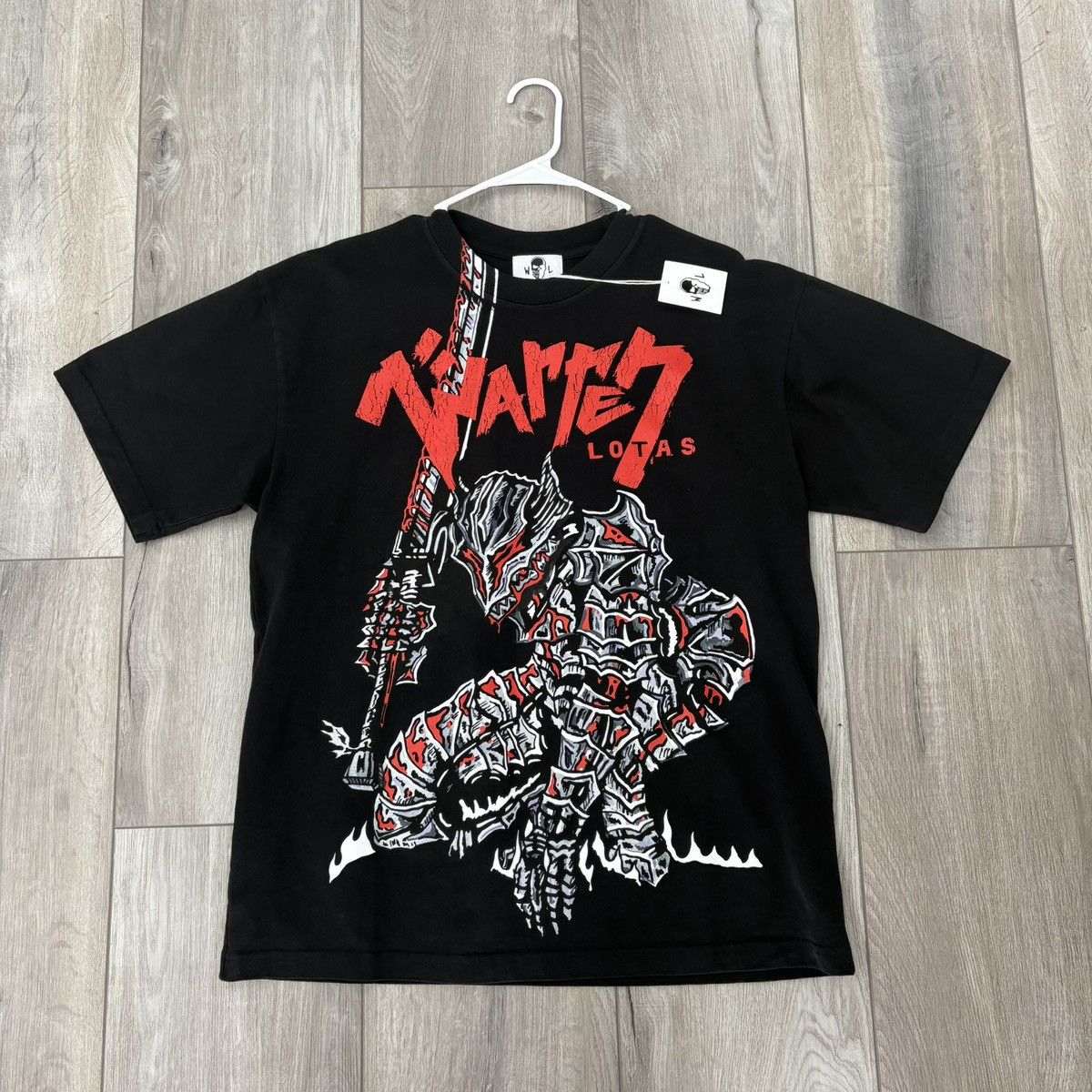 Warren Lotas Warren Lotas Berserk Berserker Tee Medium Black Size US M / EU 48-50 / 2 - 1 Thumbnail