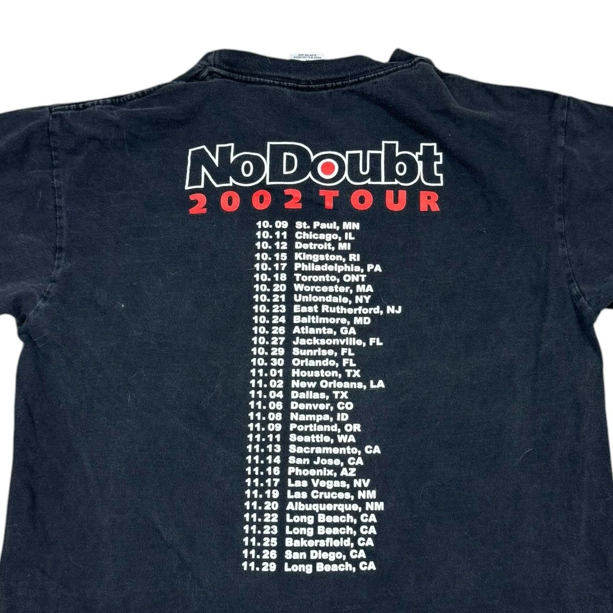Vintage Vintage 2002 No Doubt Tour Shirt Men's M (Fits Small) Size US S / EU 44-46 / 1 - 4 Thumbnail