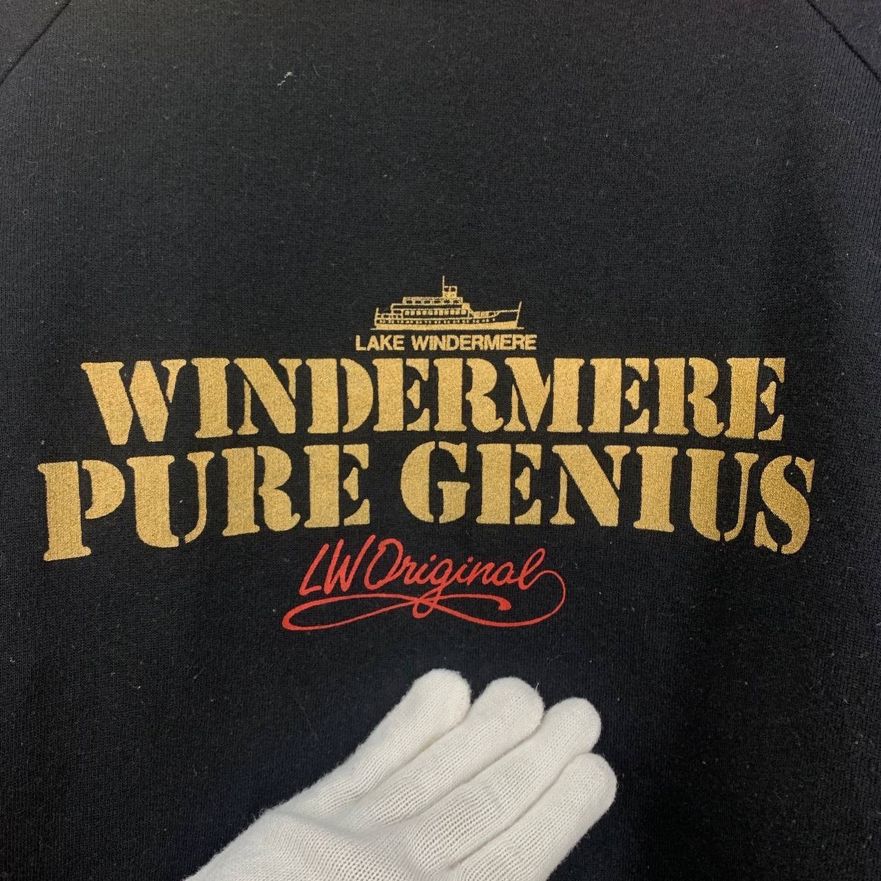 Vintage 90s LAKE WINDERMERE Made In England Sweatshirt #2485/J Size US L / EU 52-54 / 3 - 2 Thumbnail