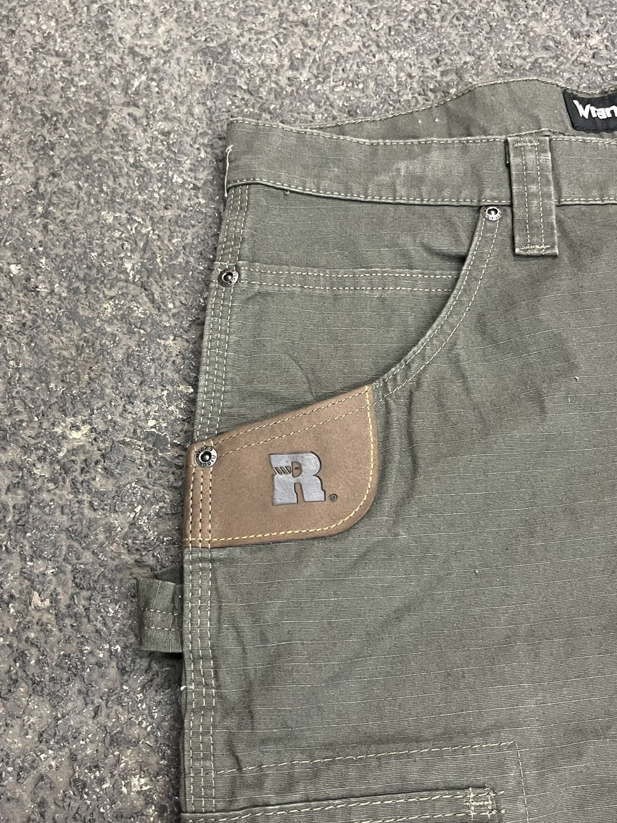 Carhartt × Vintage Carhartt style earth tone green cargo workwear pants Size US 32 / EU 48 - 5 Thumbnail