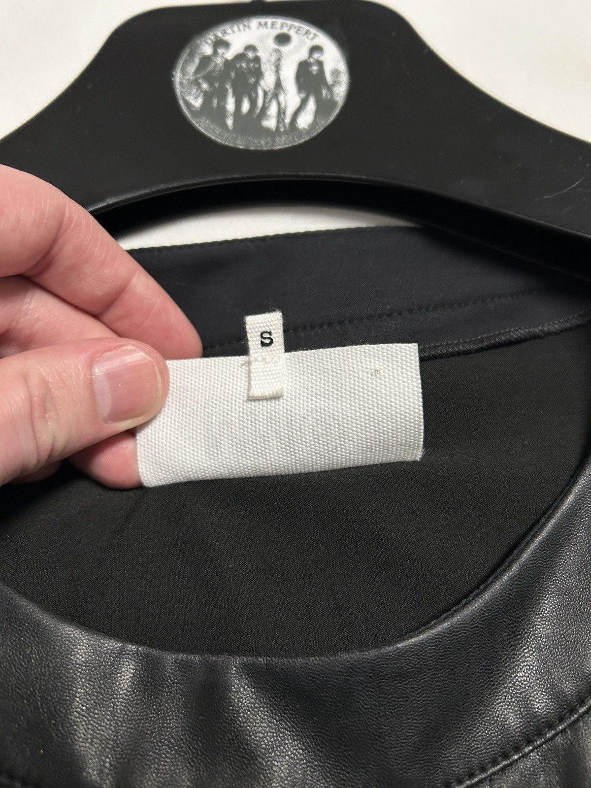 Maison Margiela FW2021 Leather Cutout Top Size US S / EU 44-46 / 1 - 4 Thumbnail