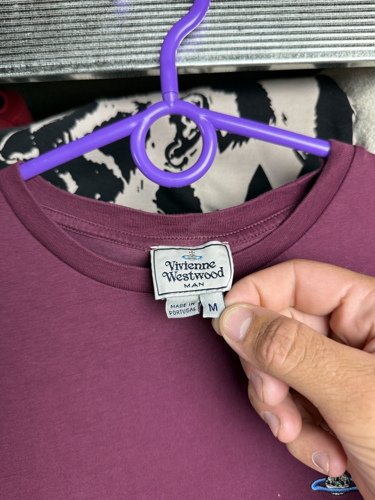 Vivienne Westwood Vintage Vivienne Westwood tee logo size M Purple T-shirt Size US M / EU 48-50 / 2 - 4 Thumbnail
