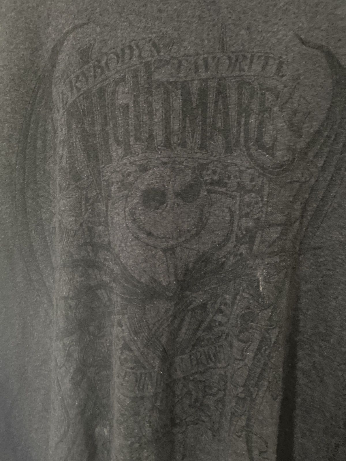 Disney Nightmare Disney Grey Baggy Tee Size M / US 6-8 / IT 42-44 - 3 Thumbnail